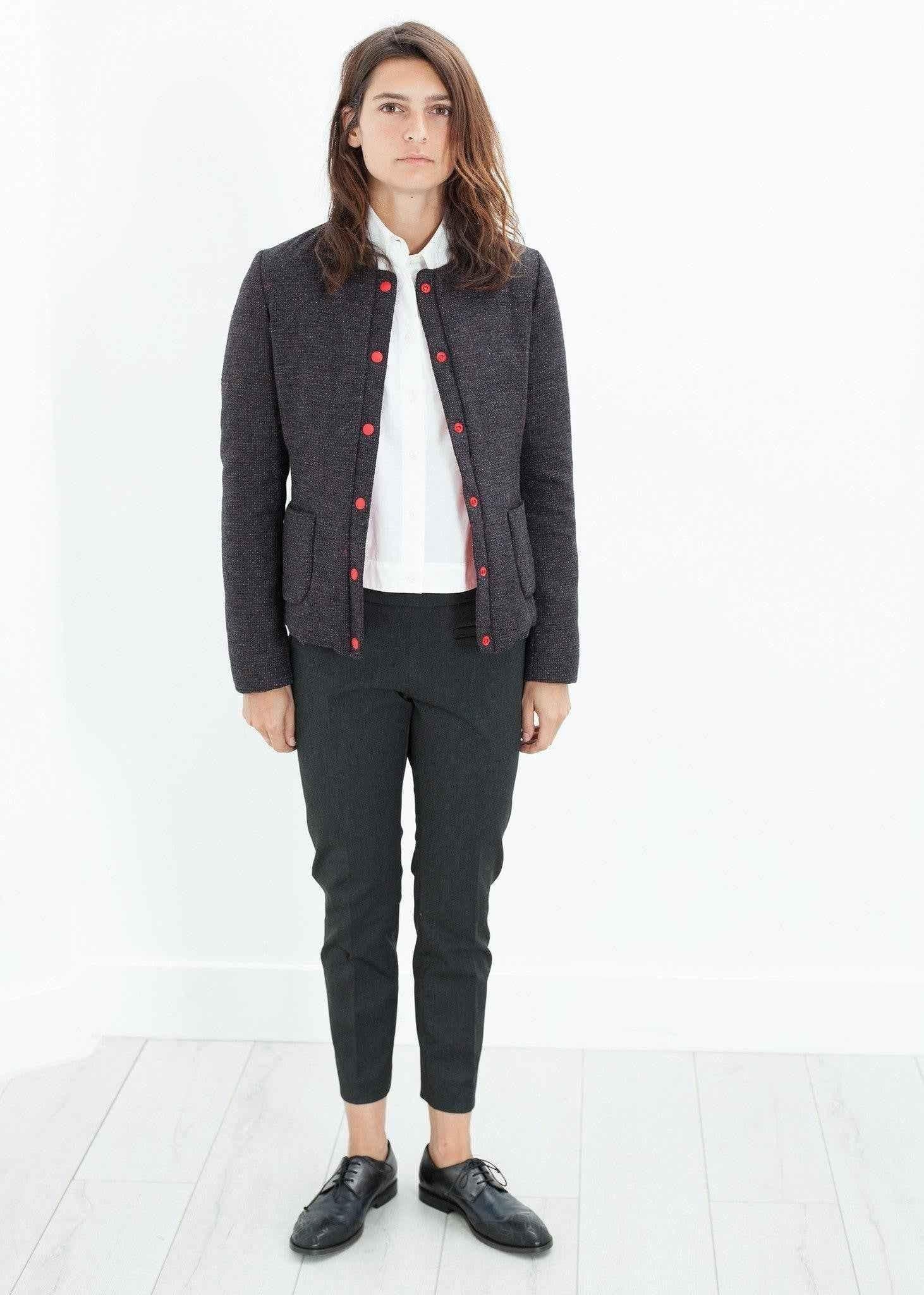 Camelia Reversible Jacket in Black/Red.