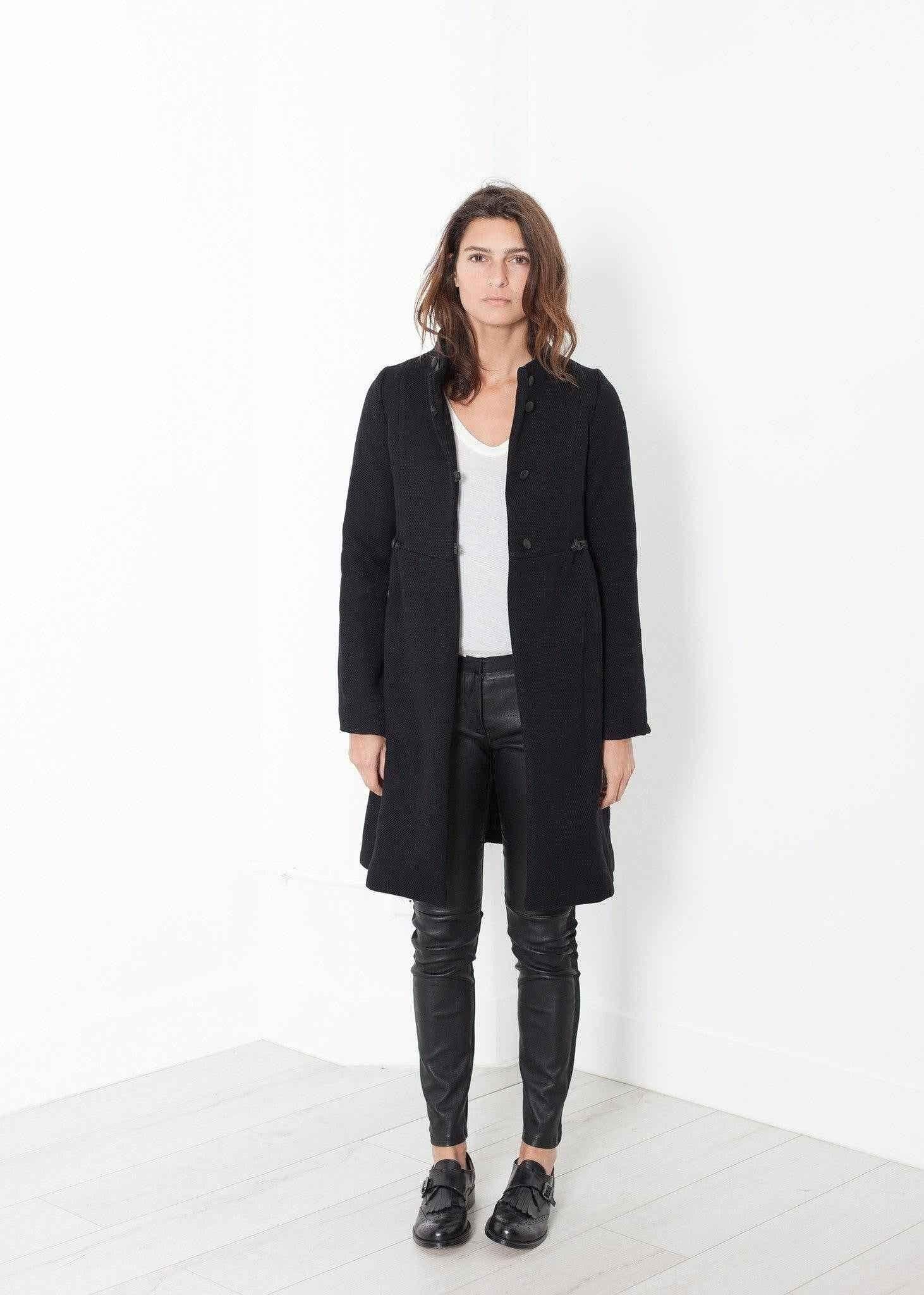 Zoulou Coat in Black.