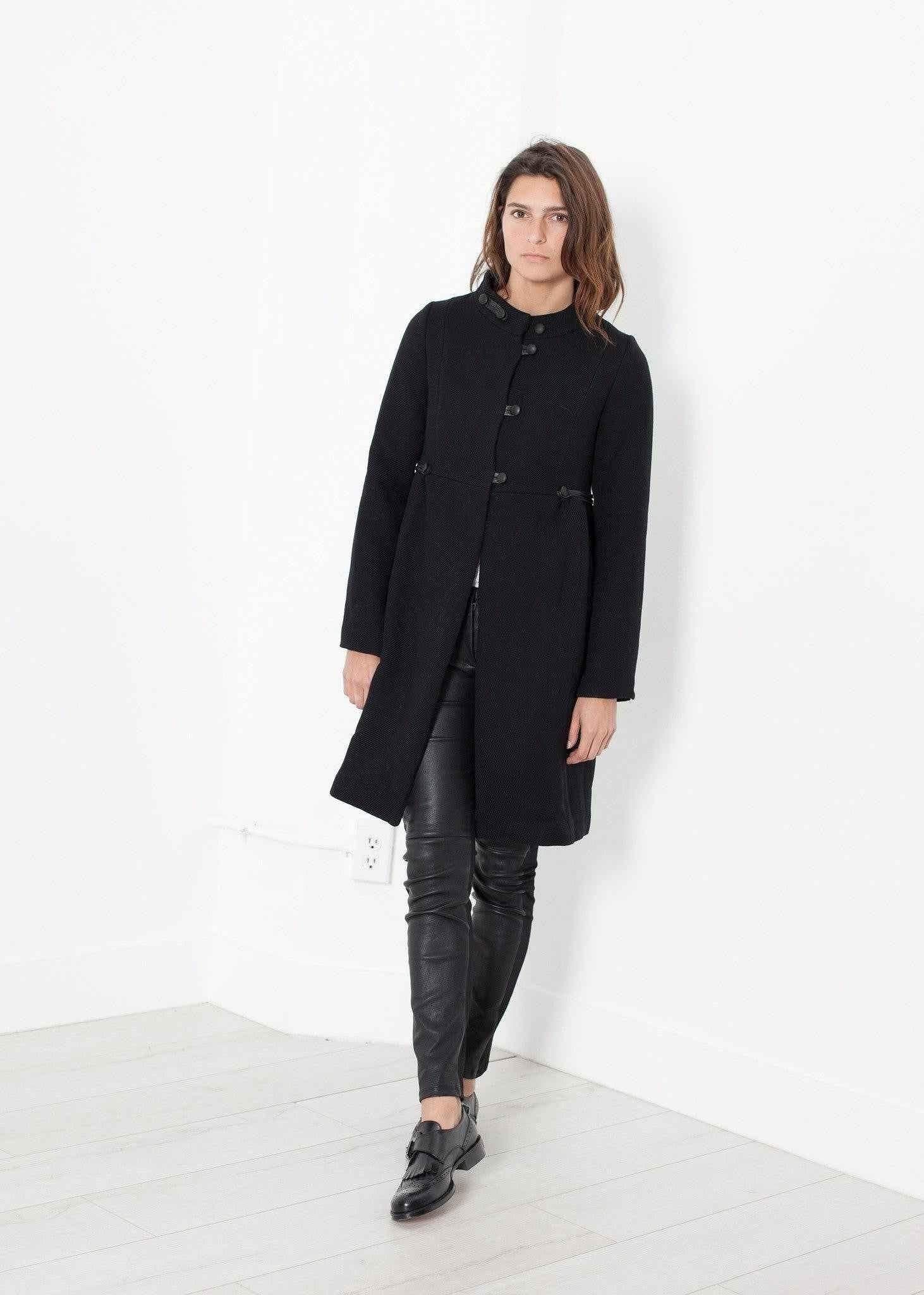 Zoulou Coat in Black.