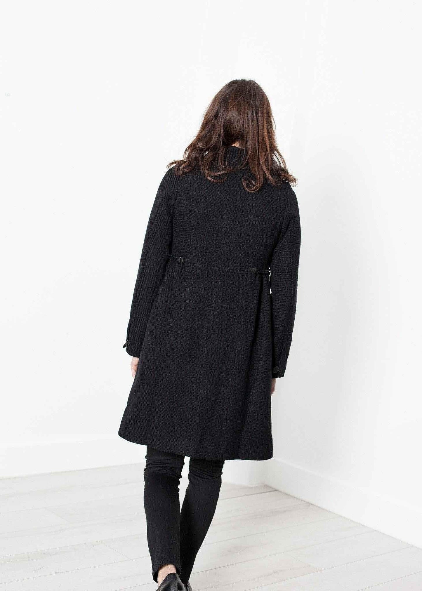 Zoulou Coat in Black.