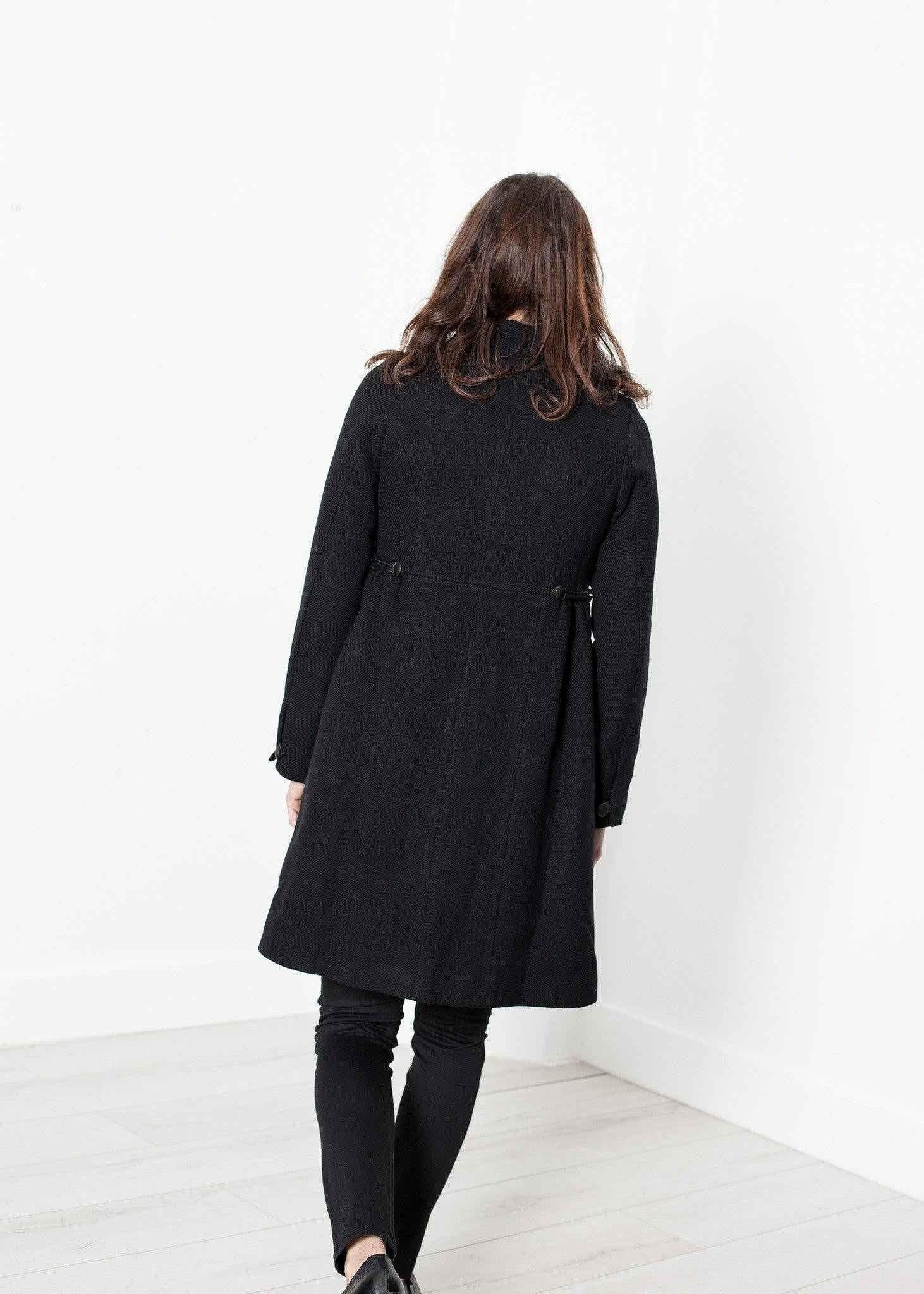 Zoulou Coat in Black.