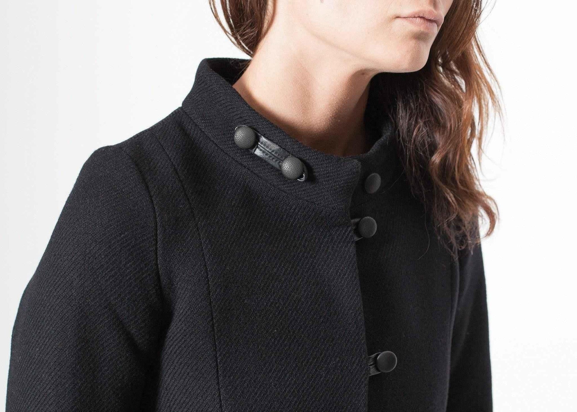 Zoulou Coat in Black.