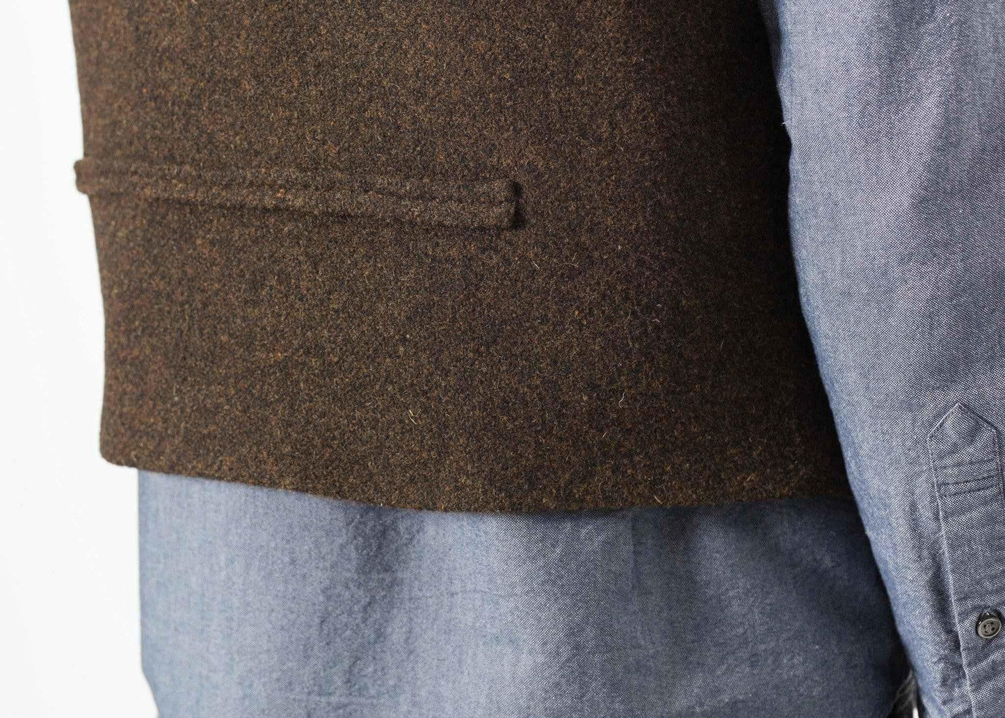 Kobe Vest in Brown.