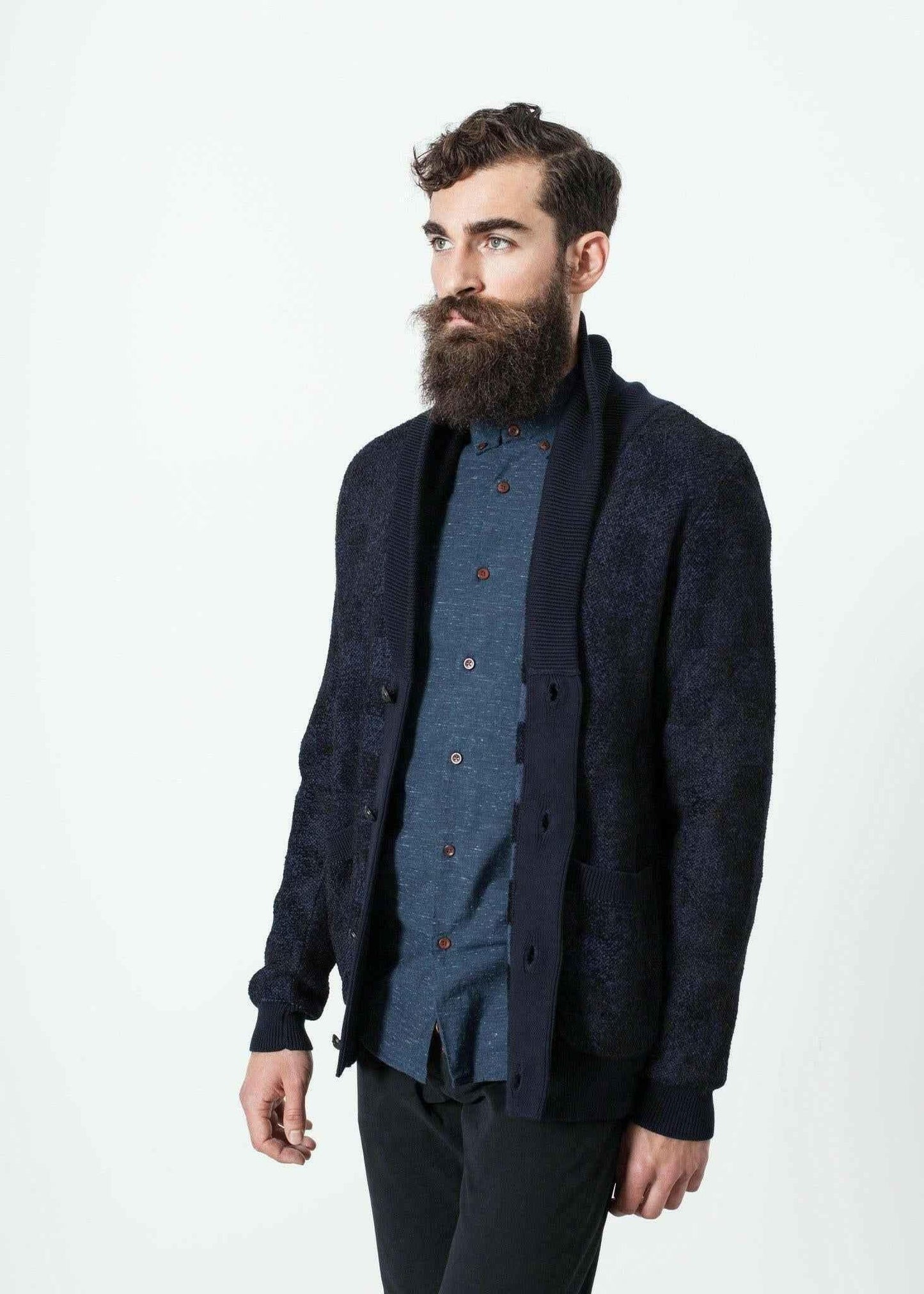 Giacca Madras Cardigan.