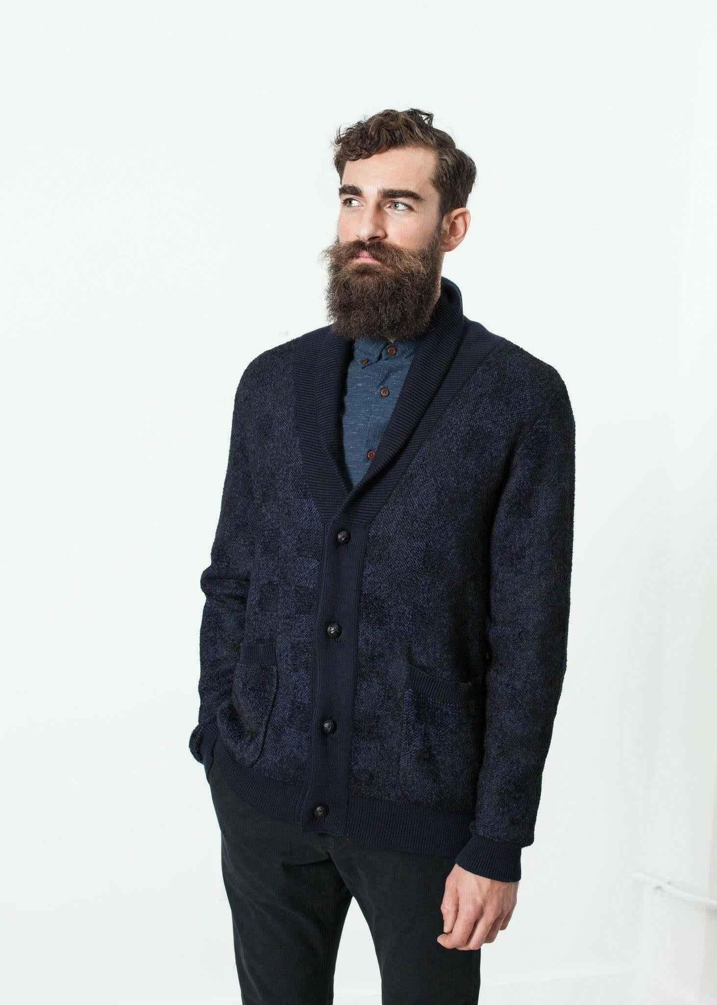 Giacca Madras Cardigan.