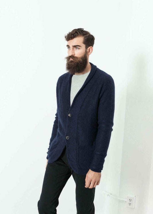 Giacca Mohair Cardigan.