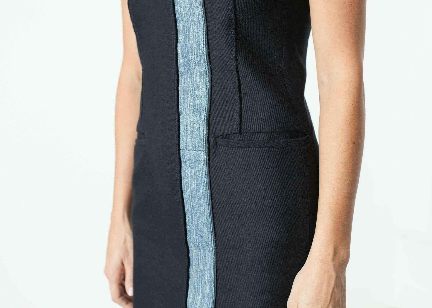 Denim Dress in Denim.