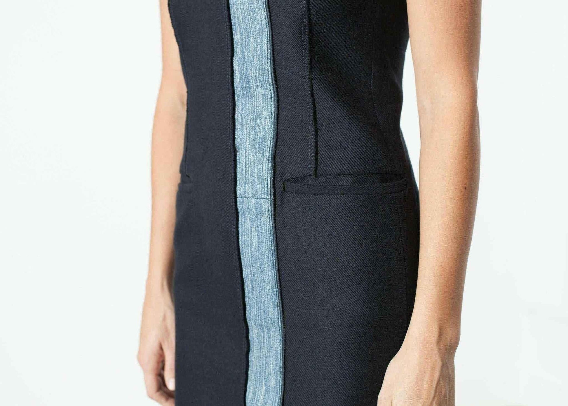 Denim Dress in Denim.