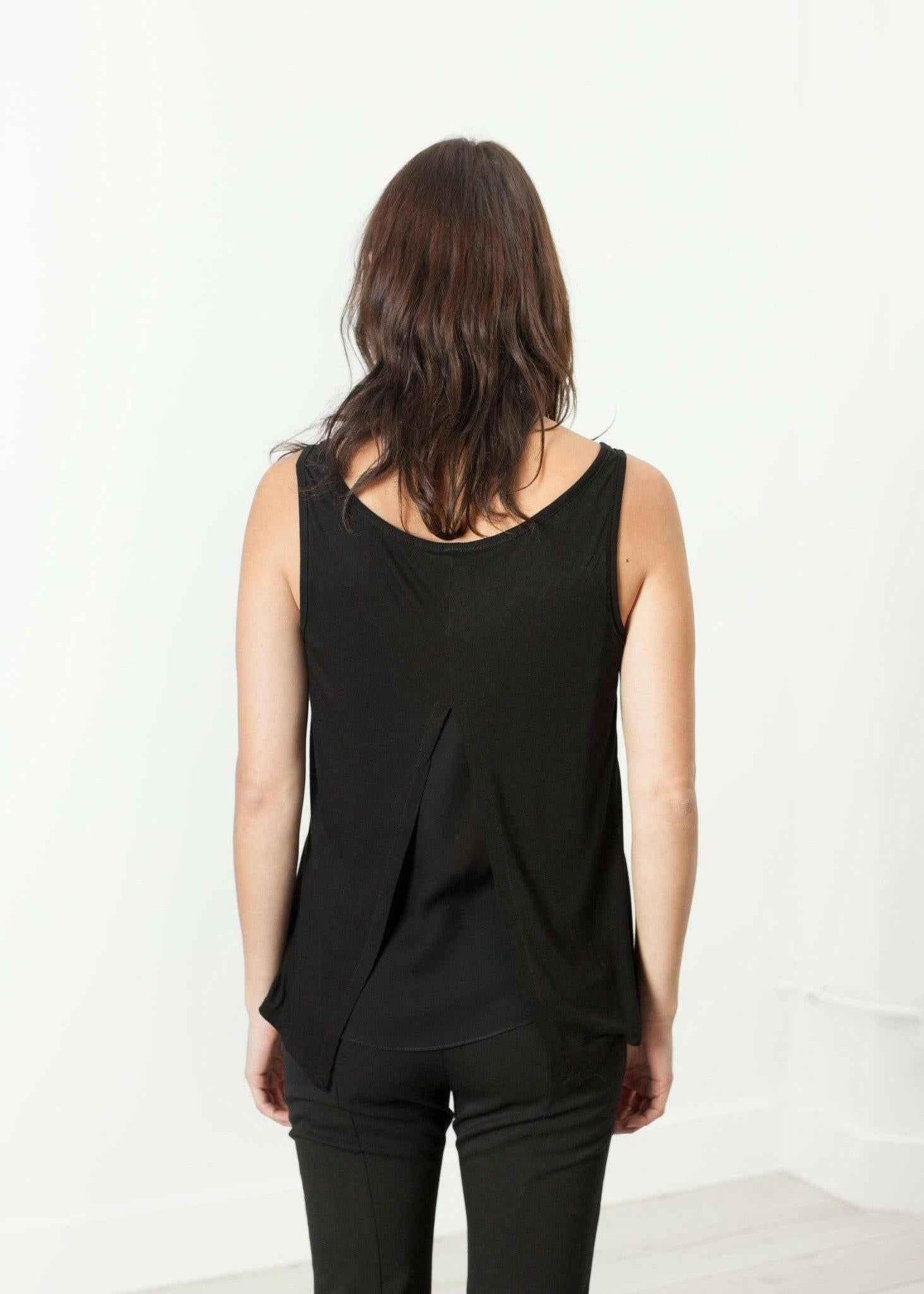 Brandy Tank in Black.