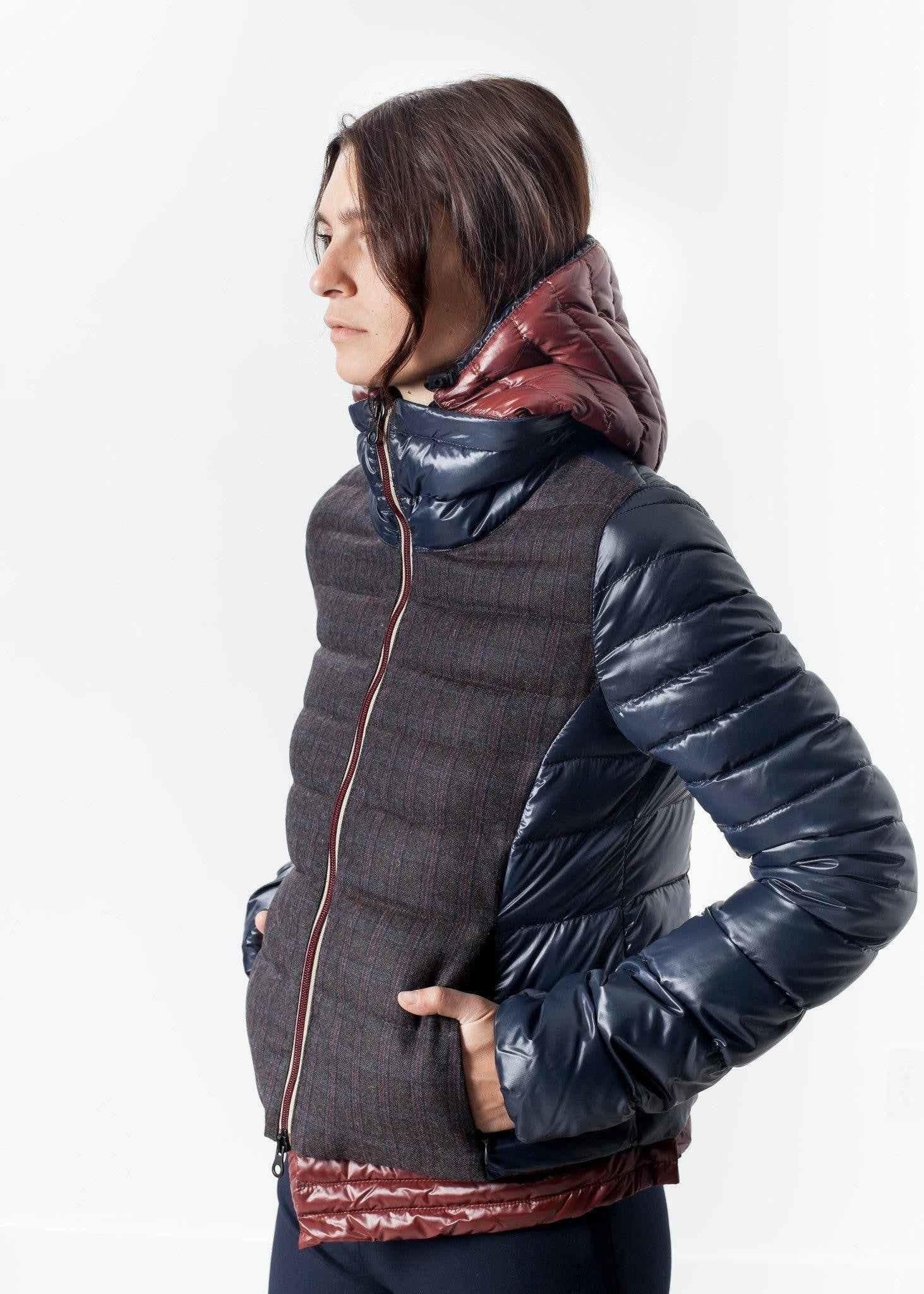Cinosura Coat in Navy.