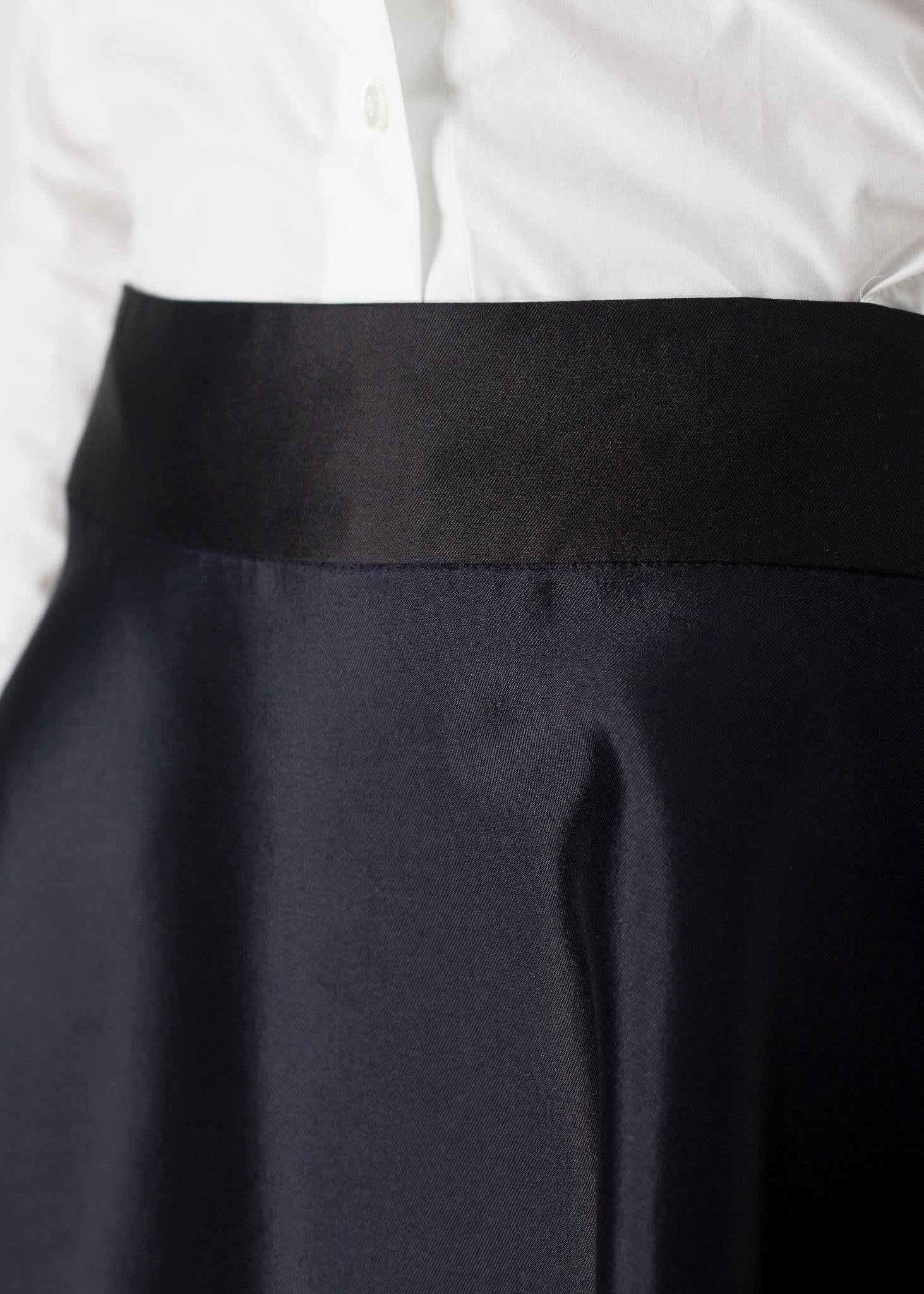 Circle Skirt in Navy.