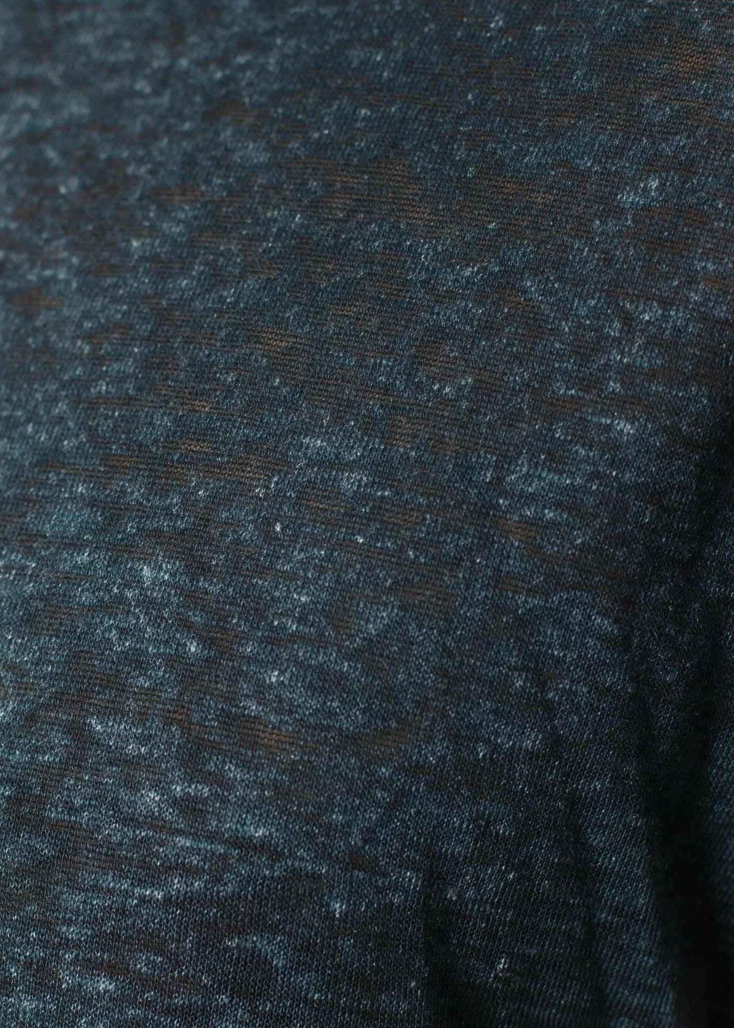 Melange T-Shirt in Navy/Black.
