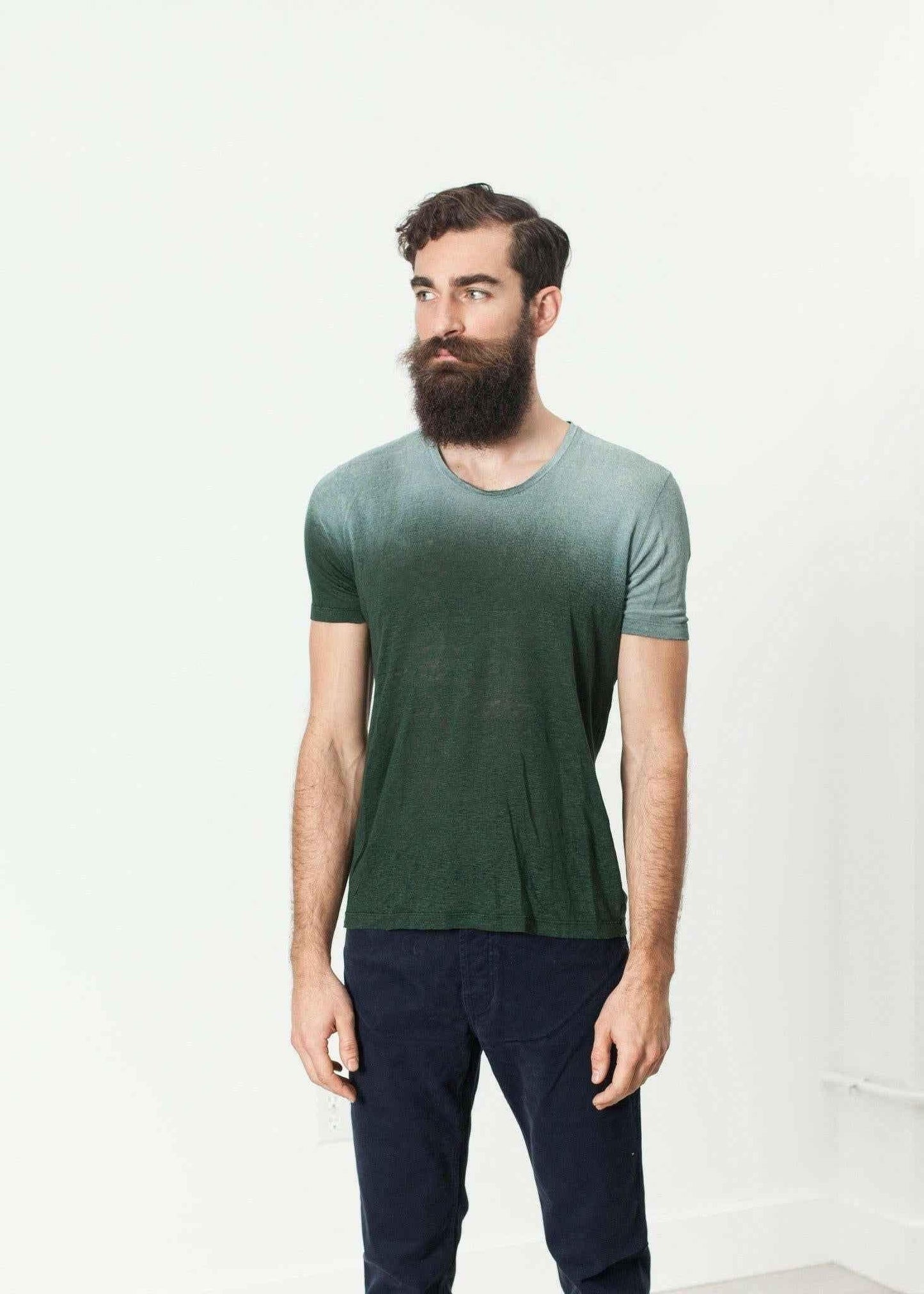 Overprint T-Shirt in Green.