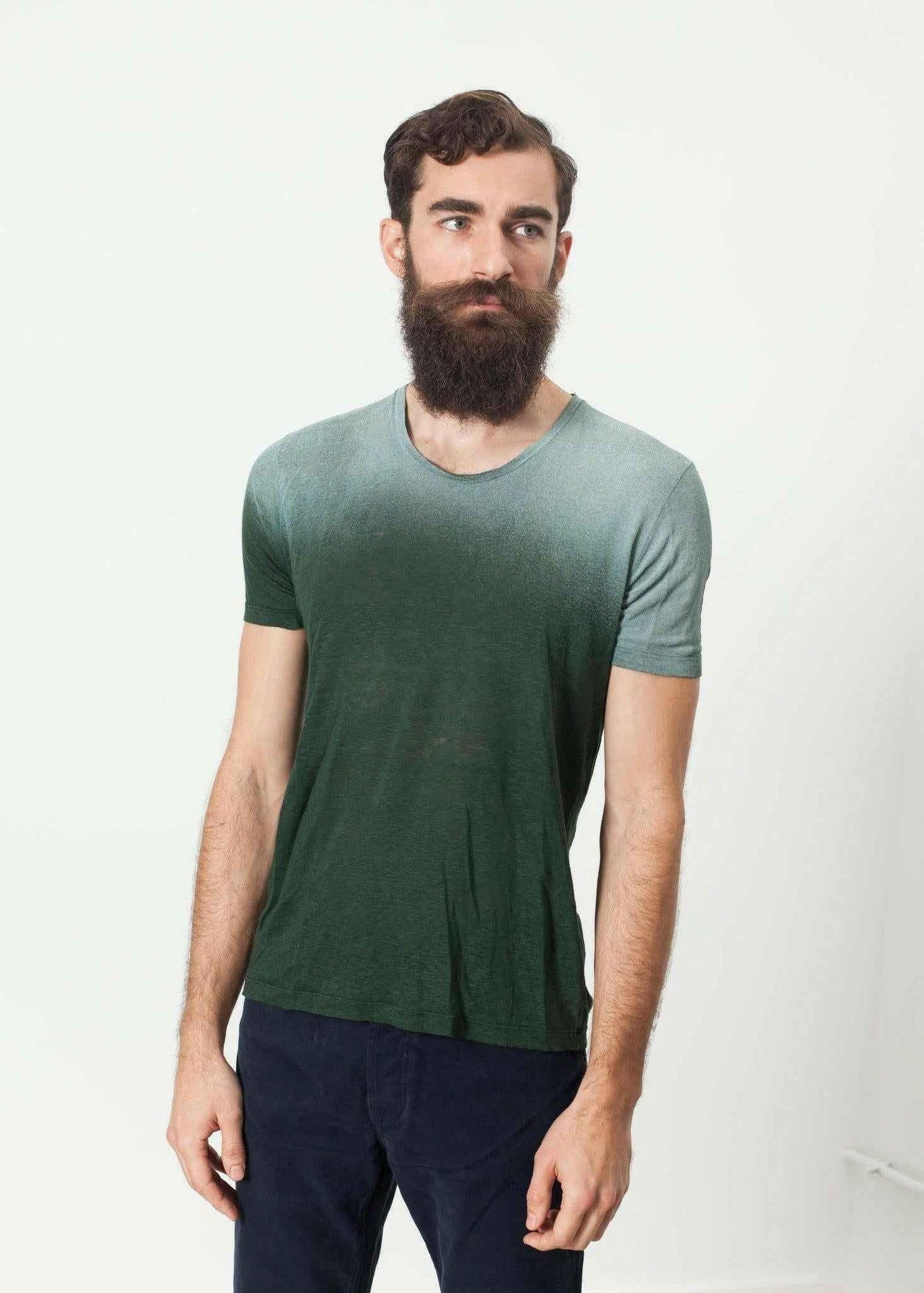 Overprint T-Shirt in Green.