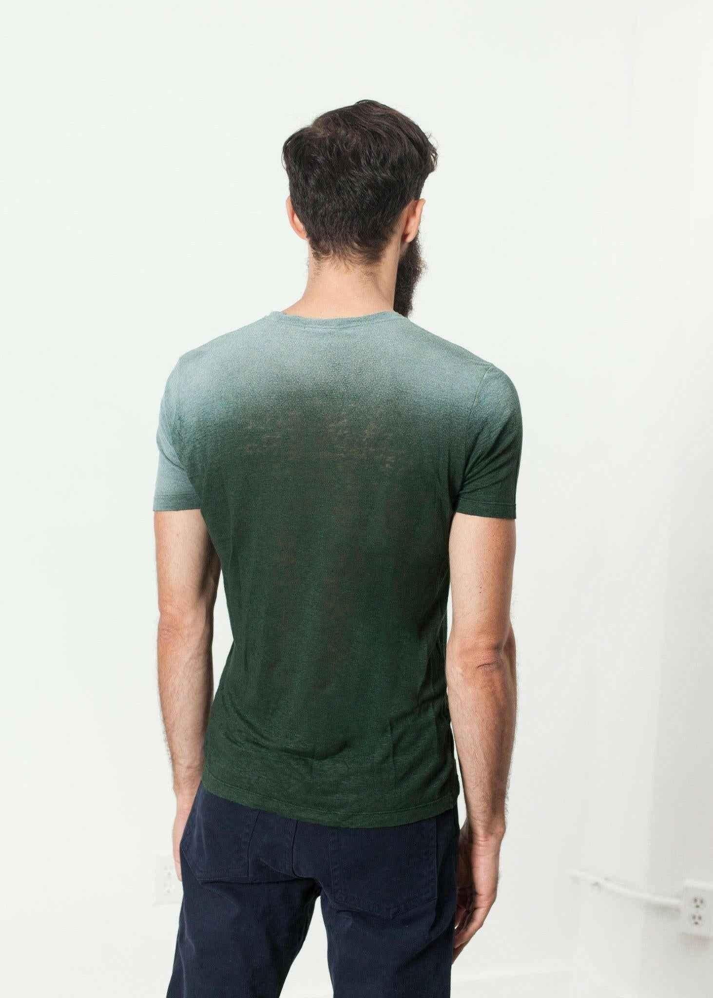 Overprint T-Shirt in Green.