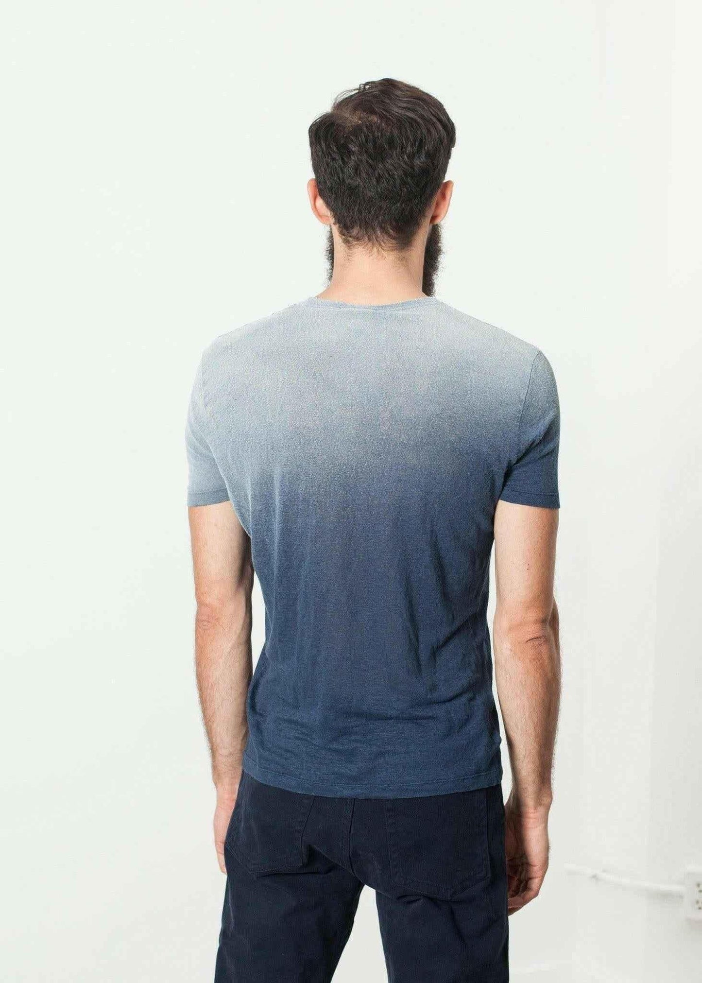 Overprint T-Shirt in Navy.
