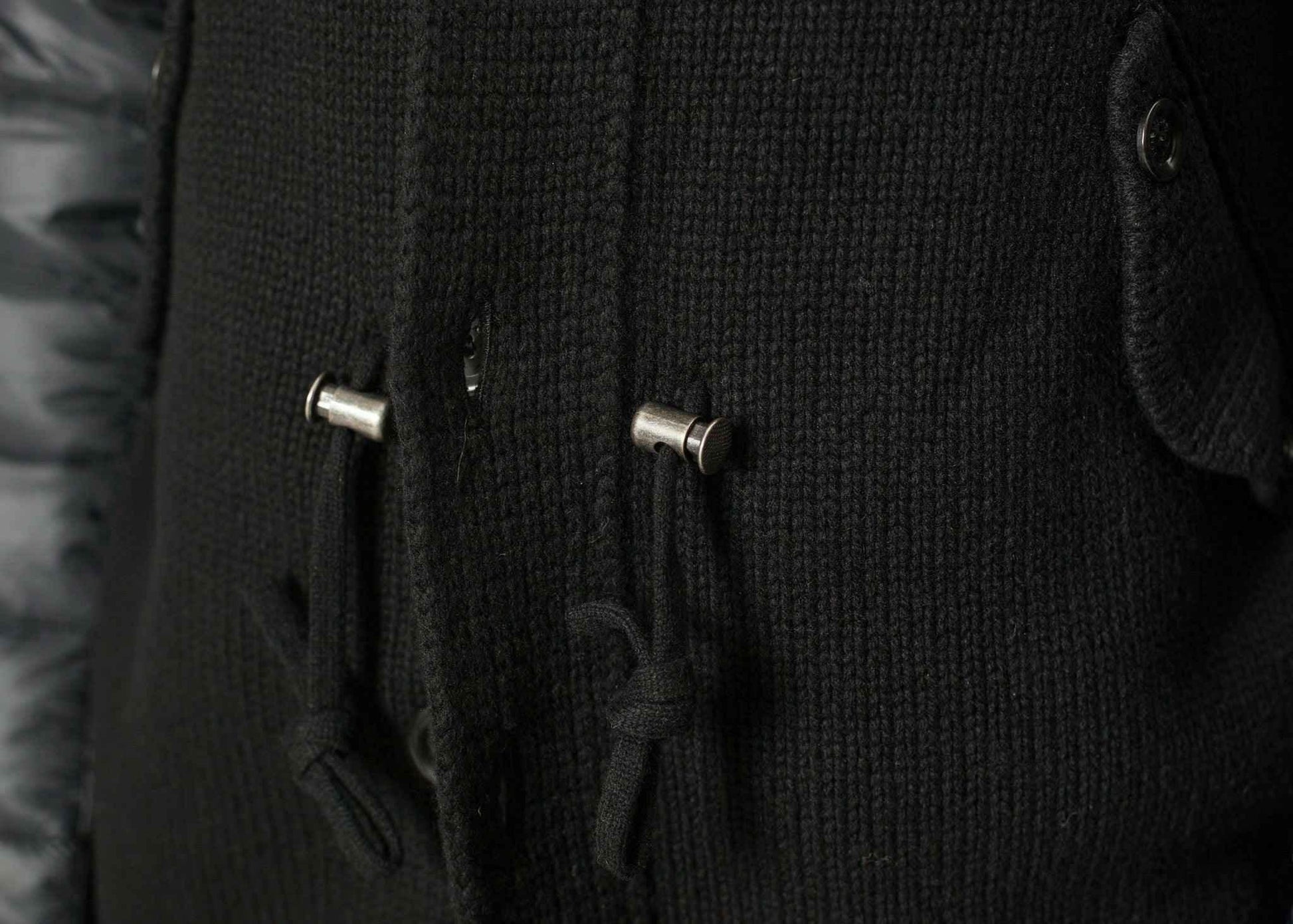 Hooded Parka in Black.