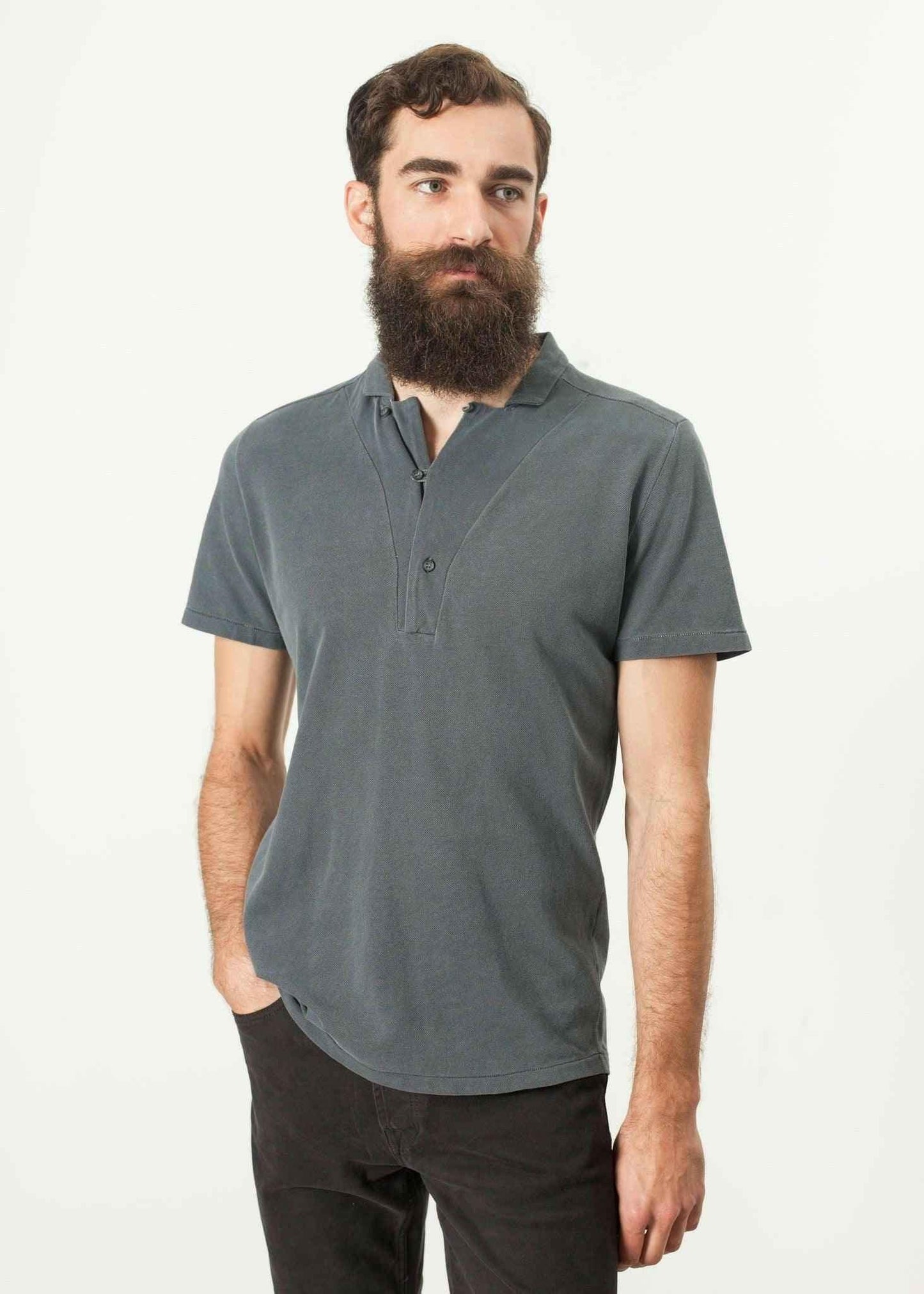 Lio Shirt in Grey.