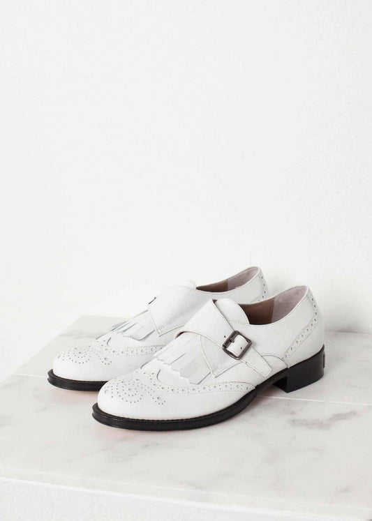 Golf Shoe in White.