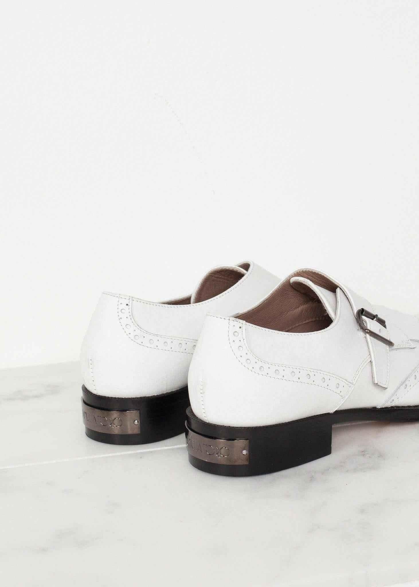 Golf Shoe in White.