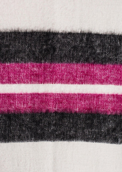 Dolpo Shawl in Red Multi.