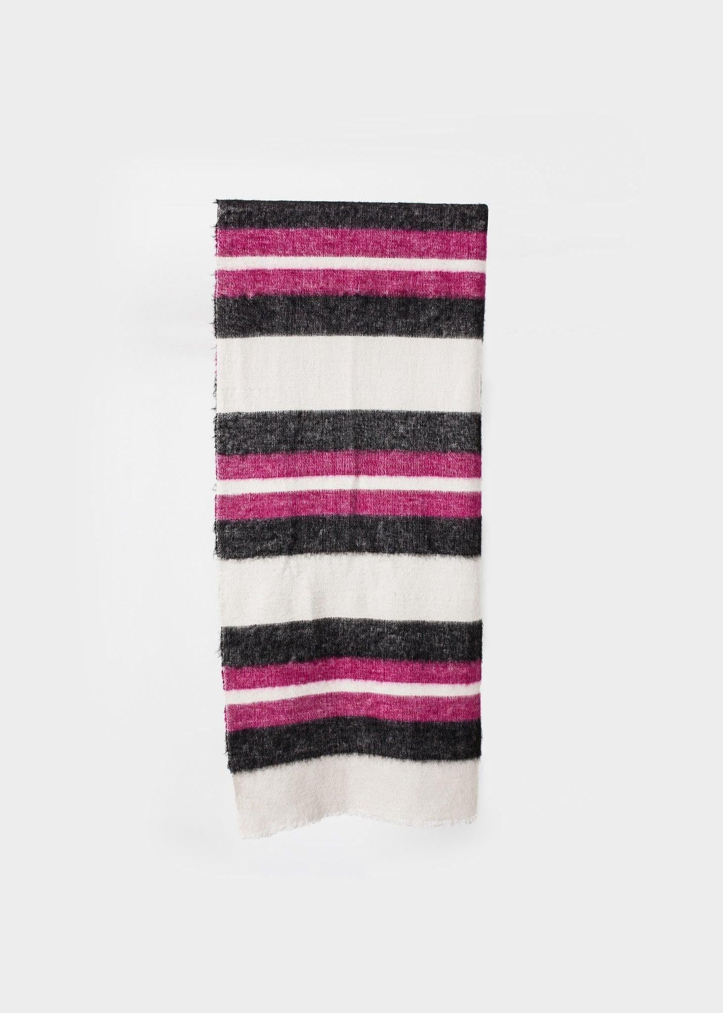Dolpo Shawl in Red Multi.