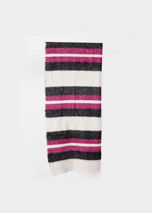 Dolpo Shawl in Red Multi.