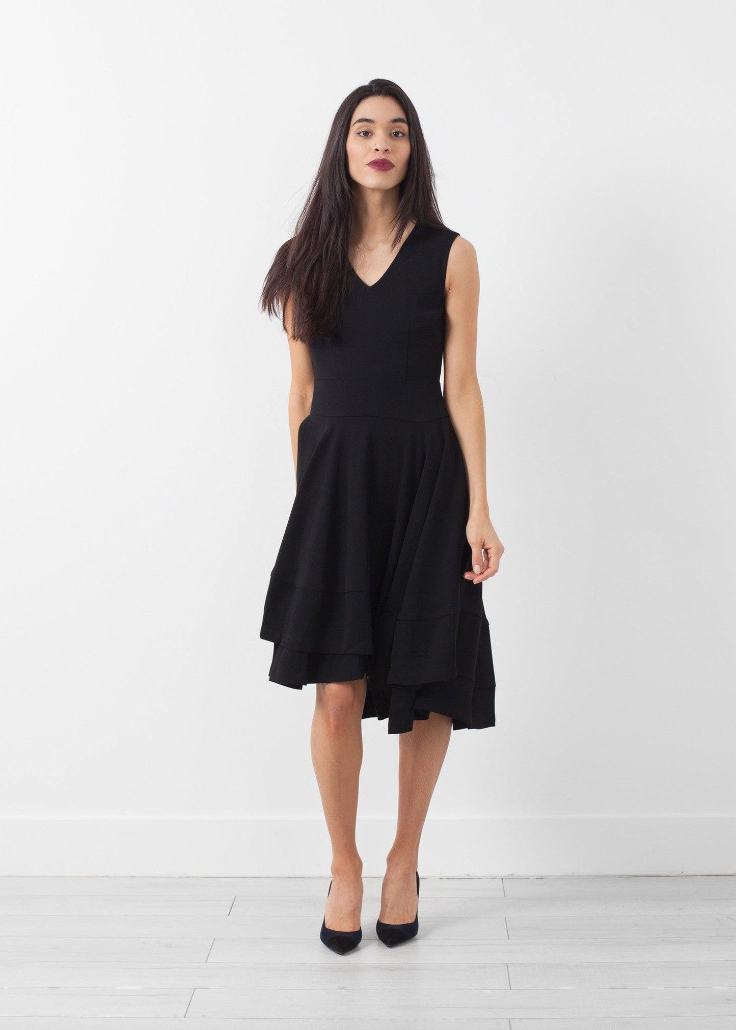 V-Neck Dress.