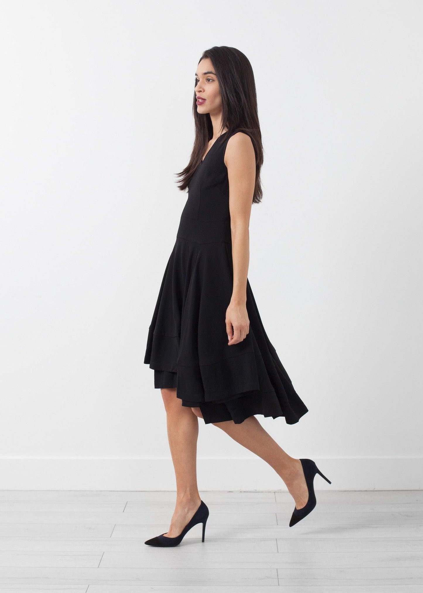 V-Neck Dress.