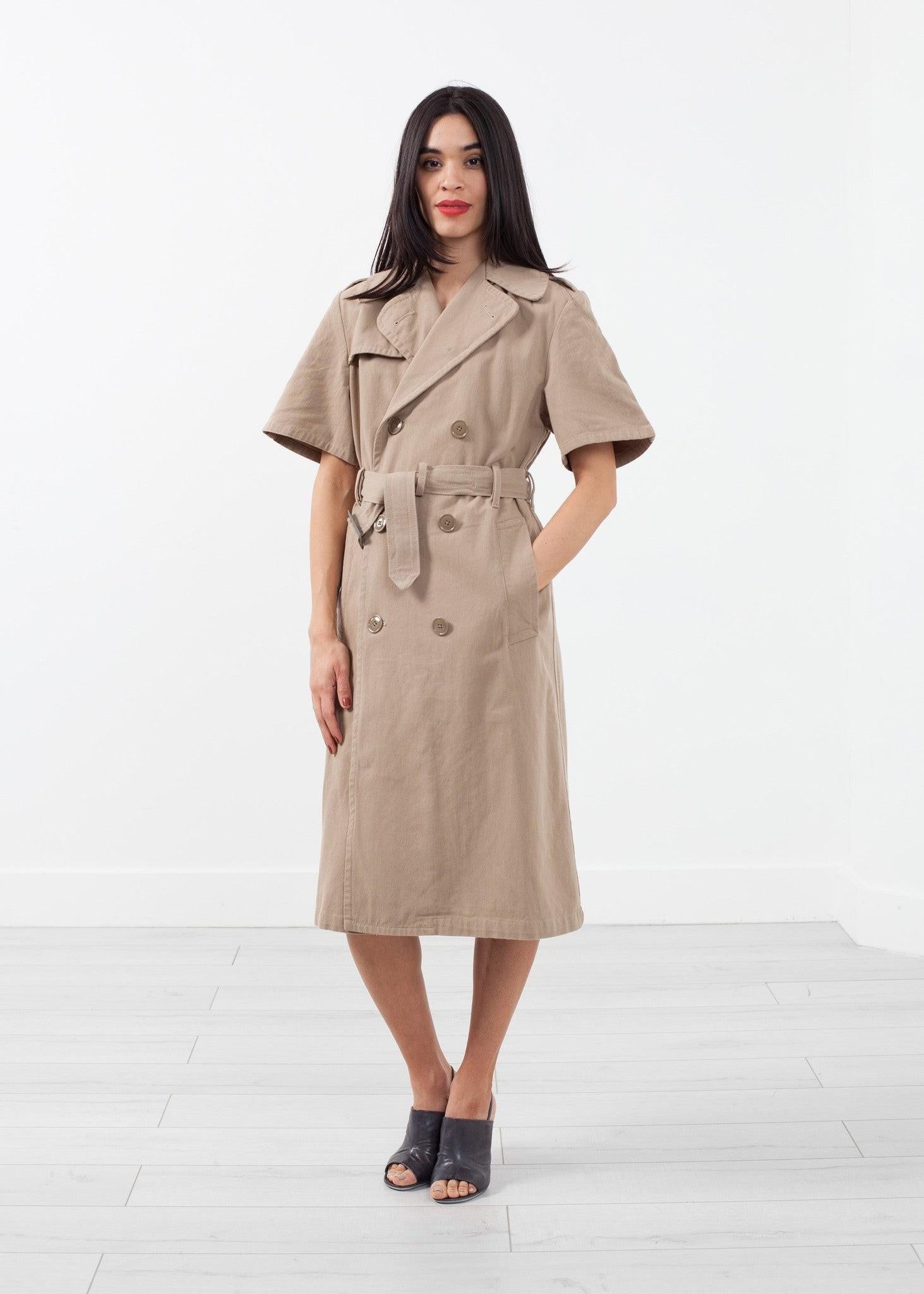 Rolled Sleeve Trenchcoat.