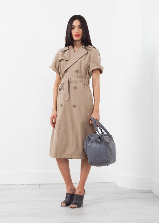 Rolled Sleeve Trenchcoat.
