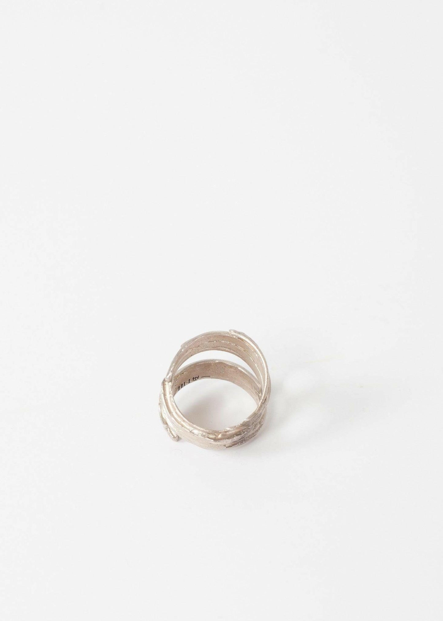 Silver Coil Ring in Sterling.