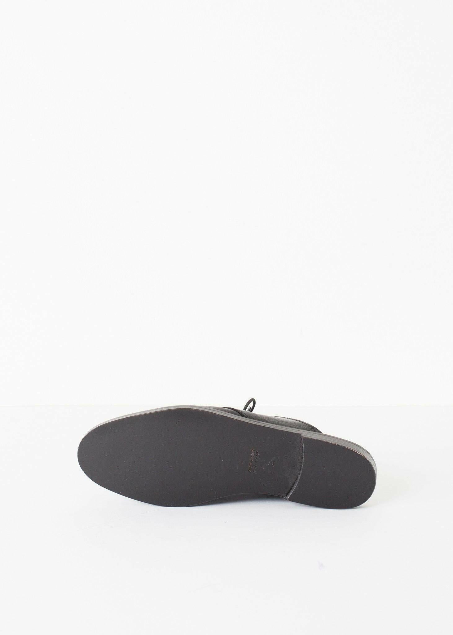 Backless Oxford in Black.