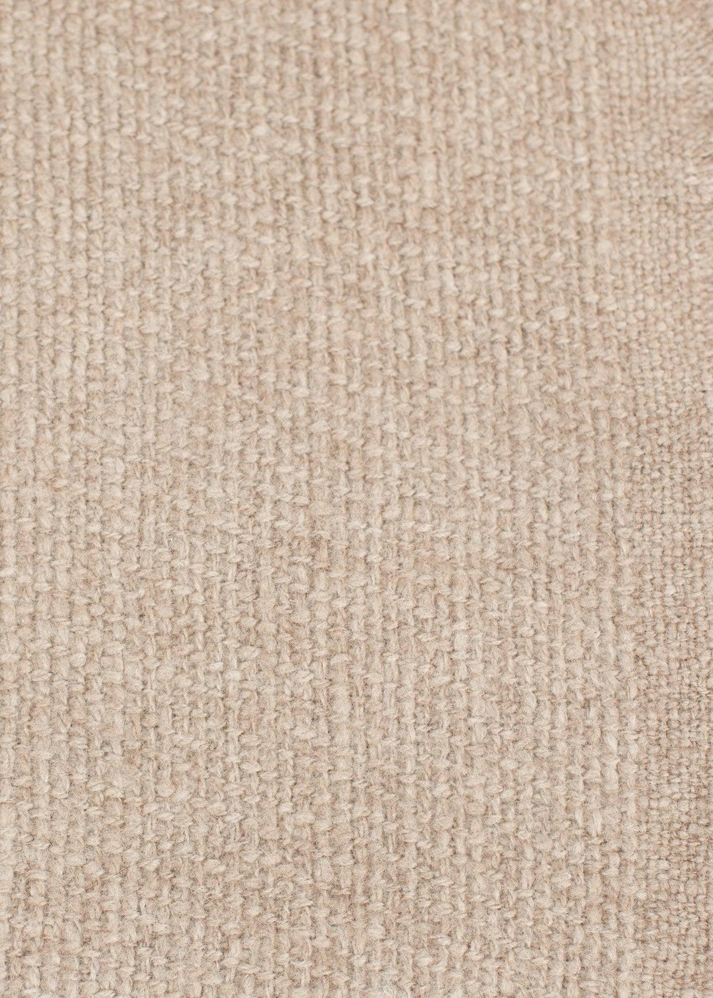 Cashmere Tassel Blanket in Brown.