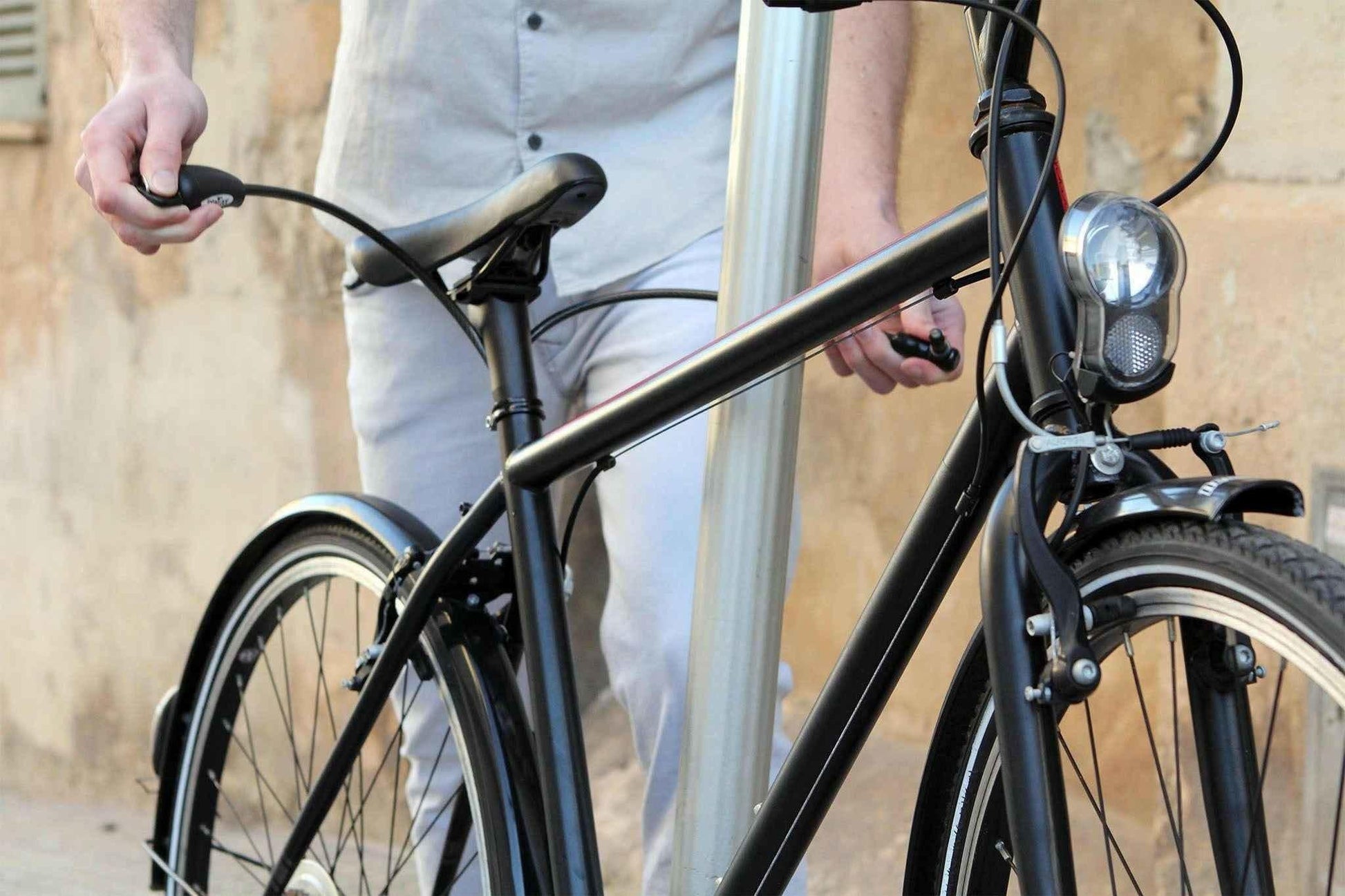 Interlock Integrated Bike Lock.