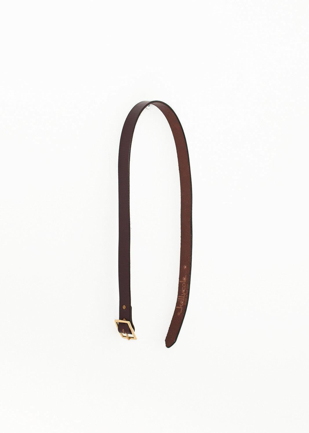 Plain Belt in Brown.