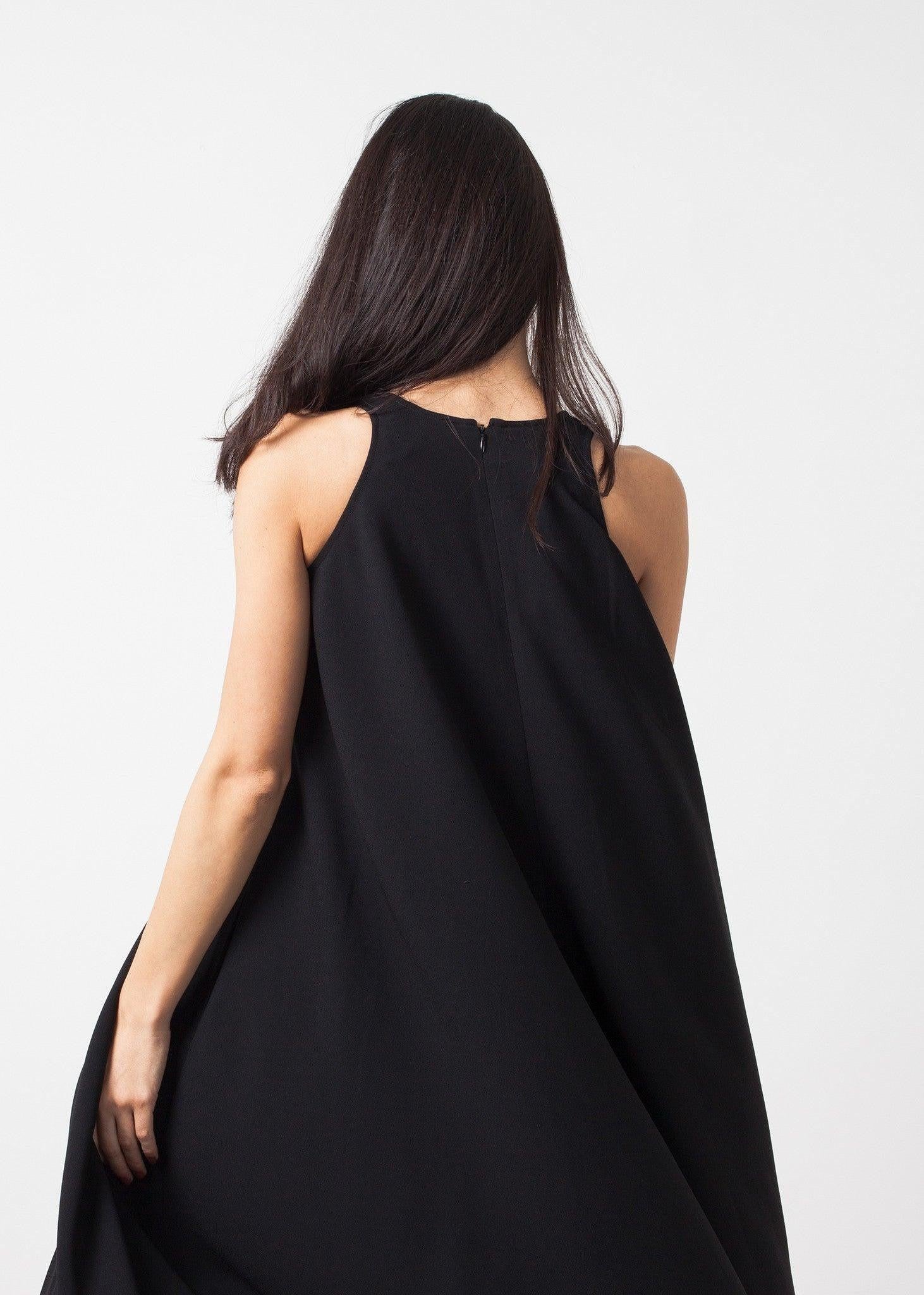 Sleeveless Flow Dress.