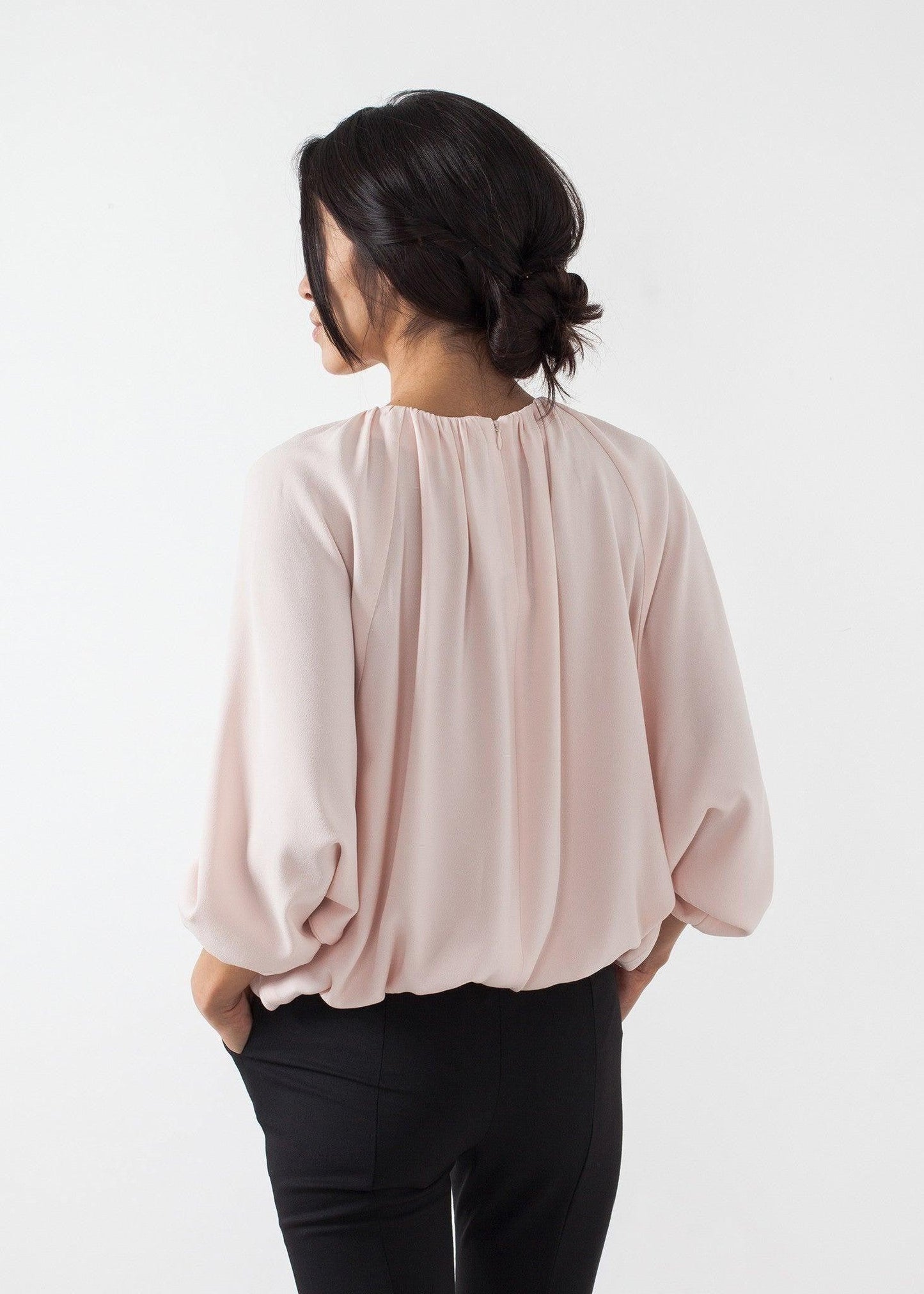 Bubble Peasant Top.
