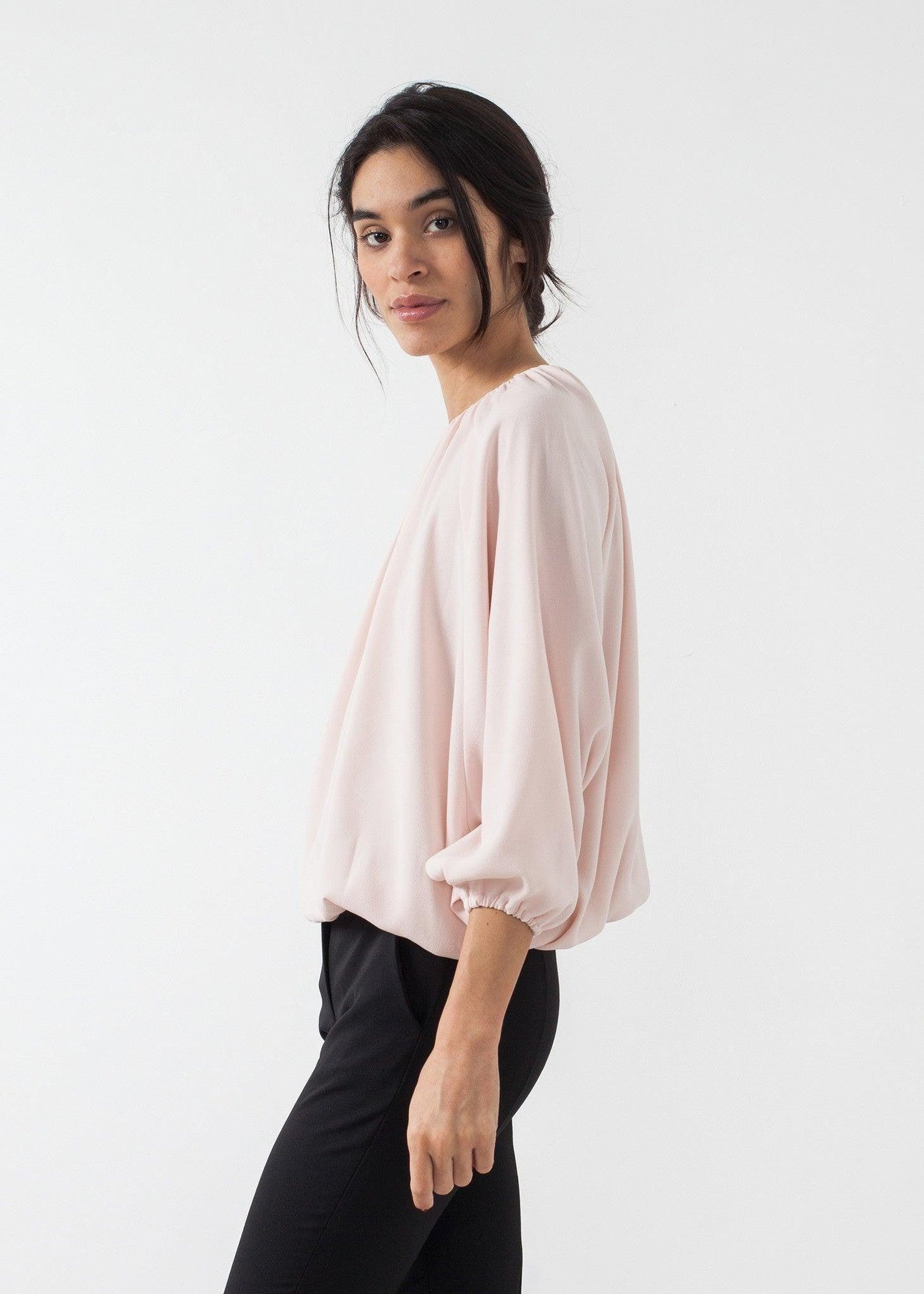 Bubble Peasant Top.