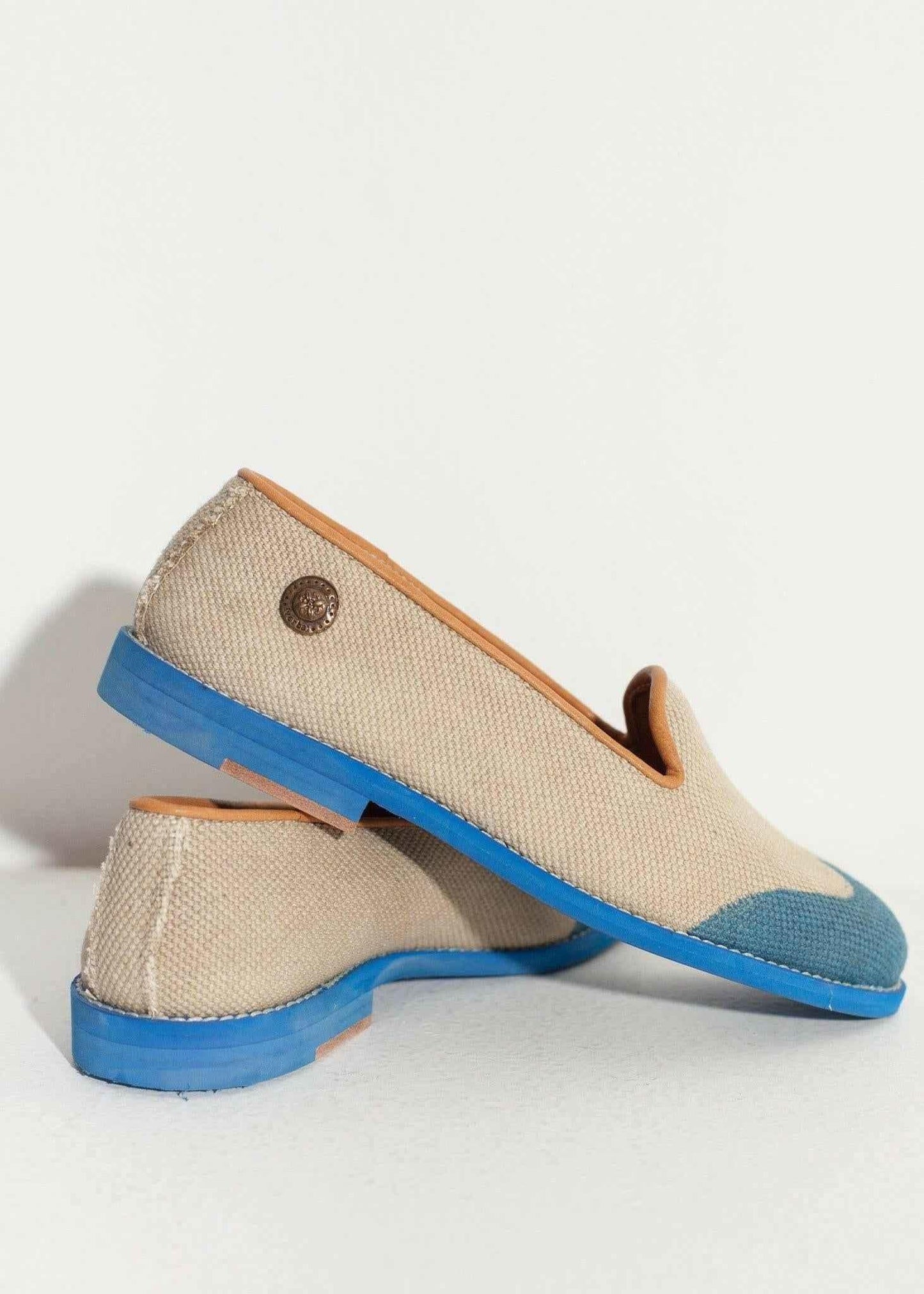 Wingtip Loafer in Blue.