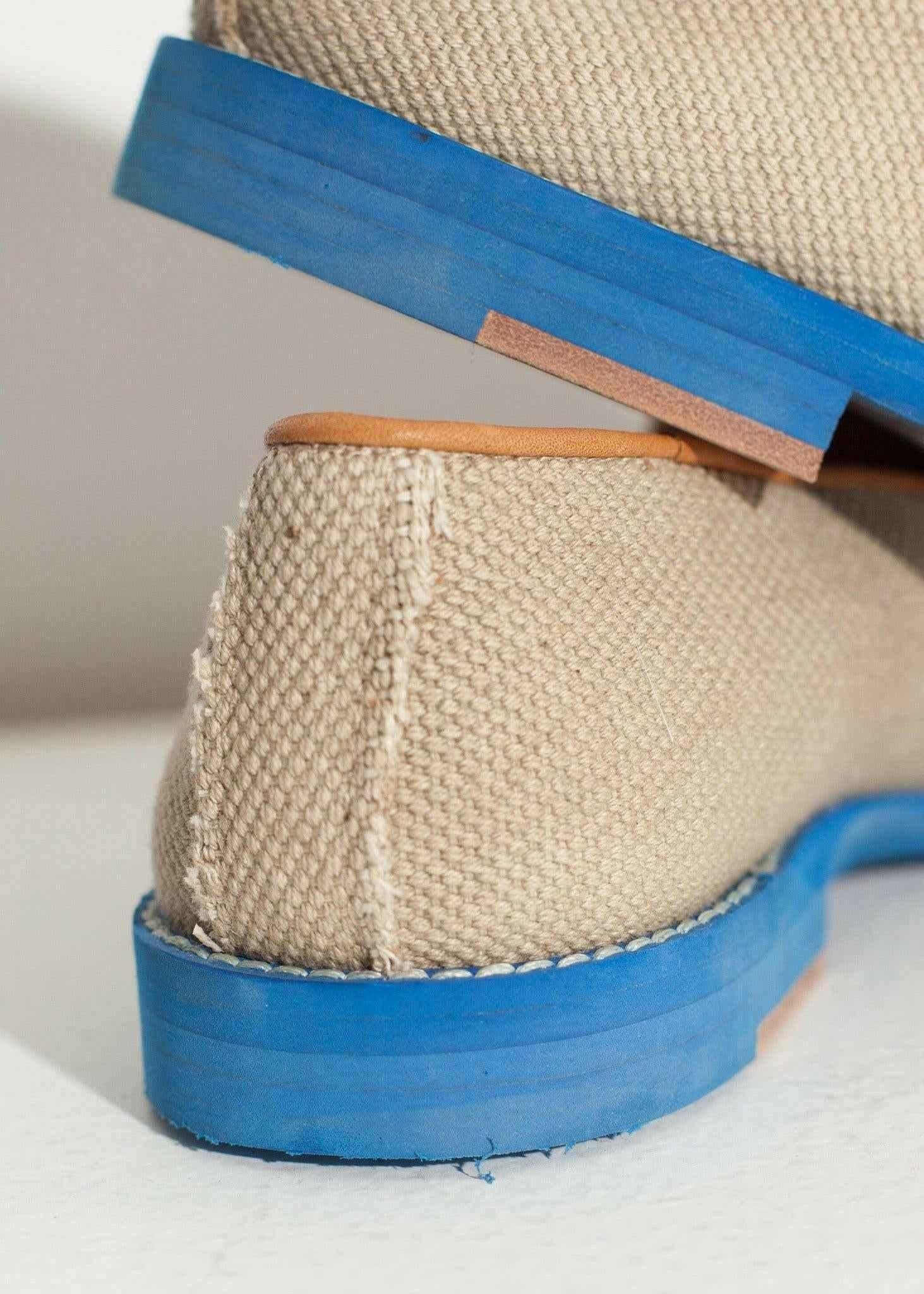 Wingtip Loafer in Blue.