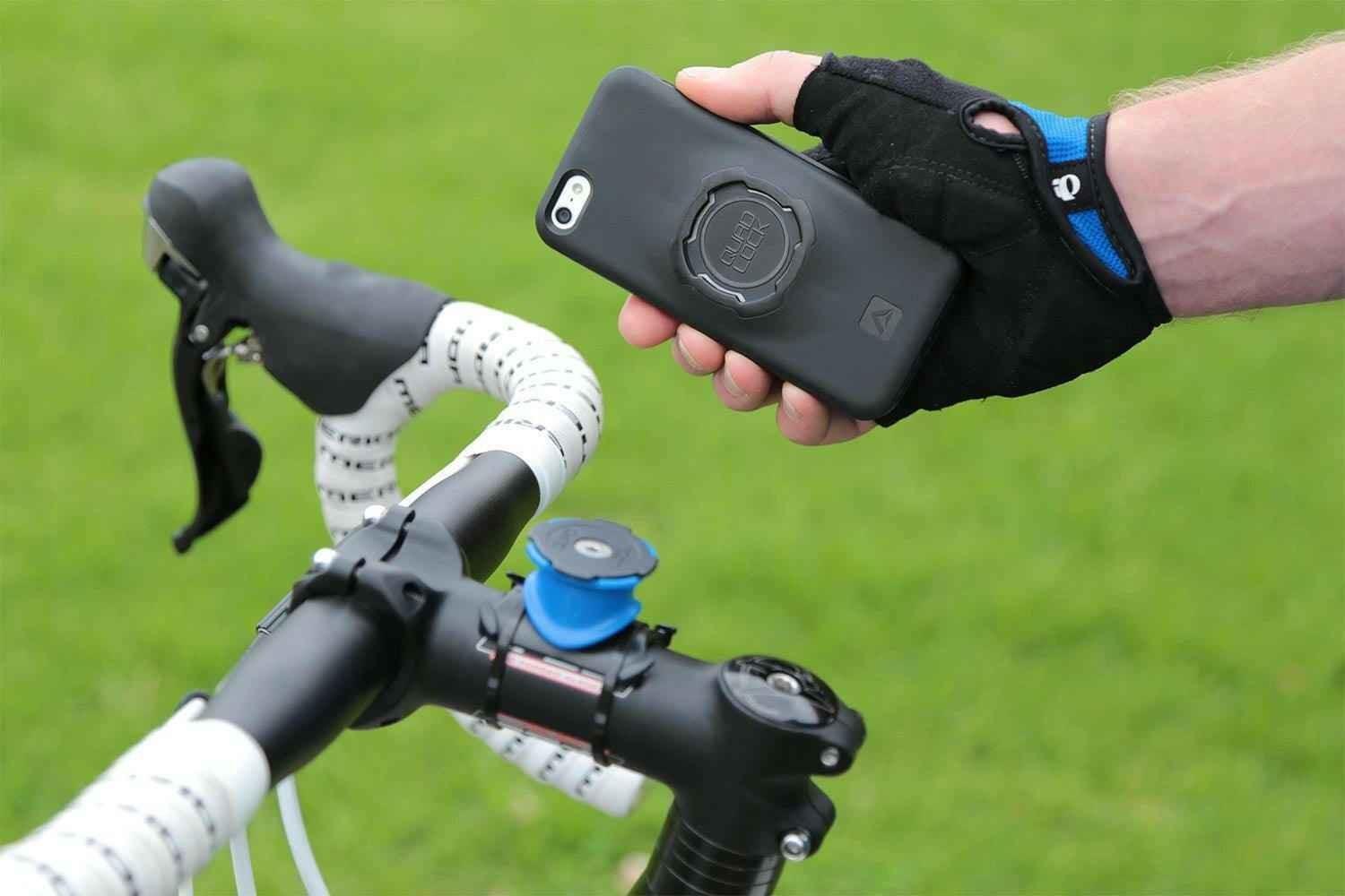Quad Lock iPhone Mount.