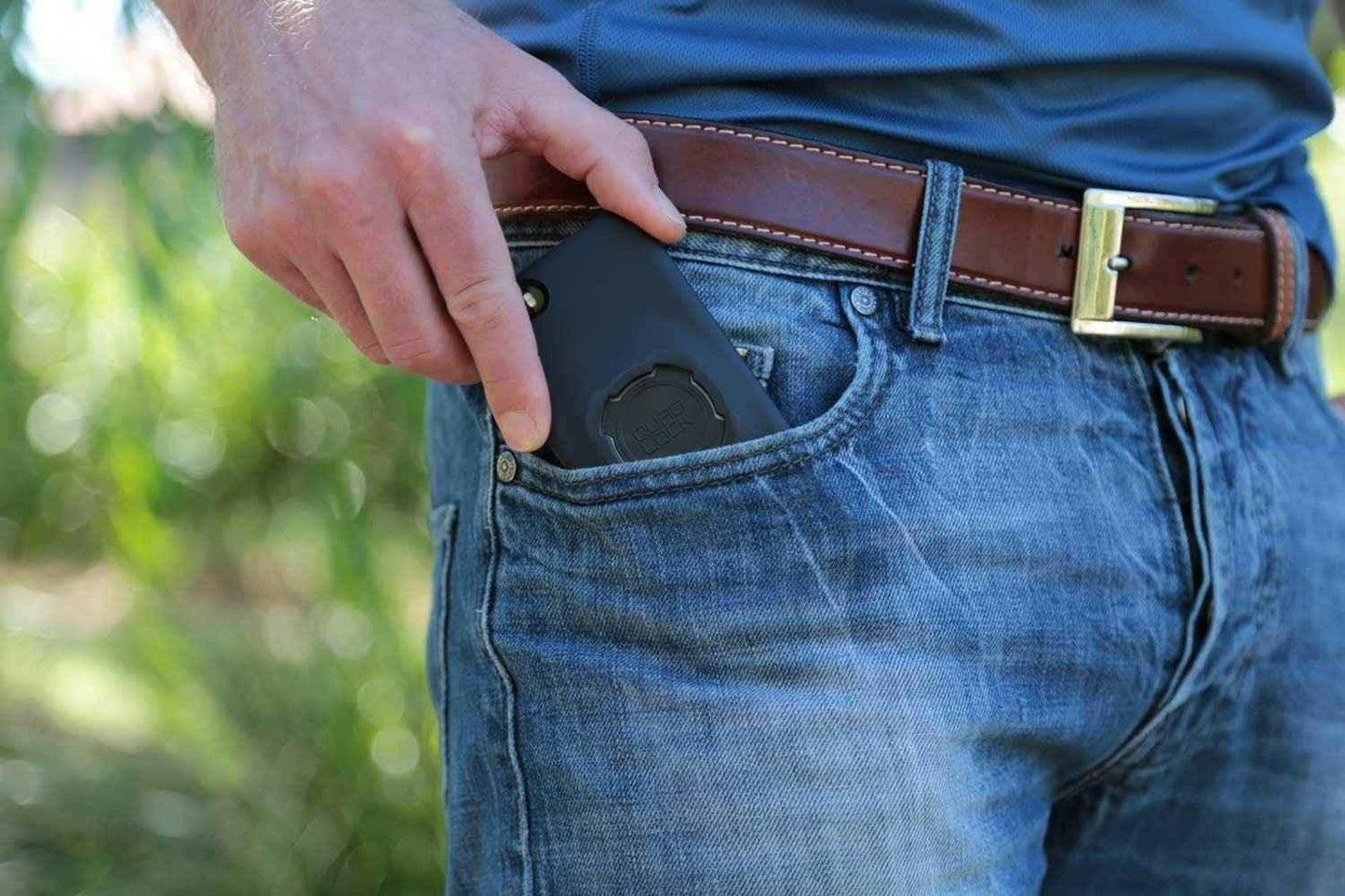 Quad Lock iPhone Mount.