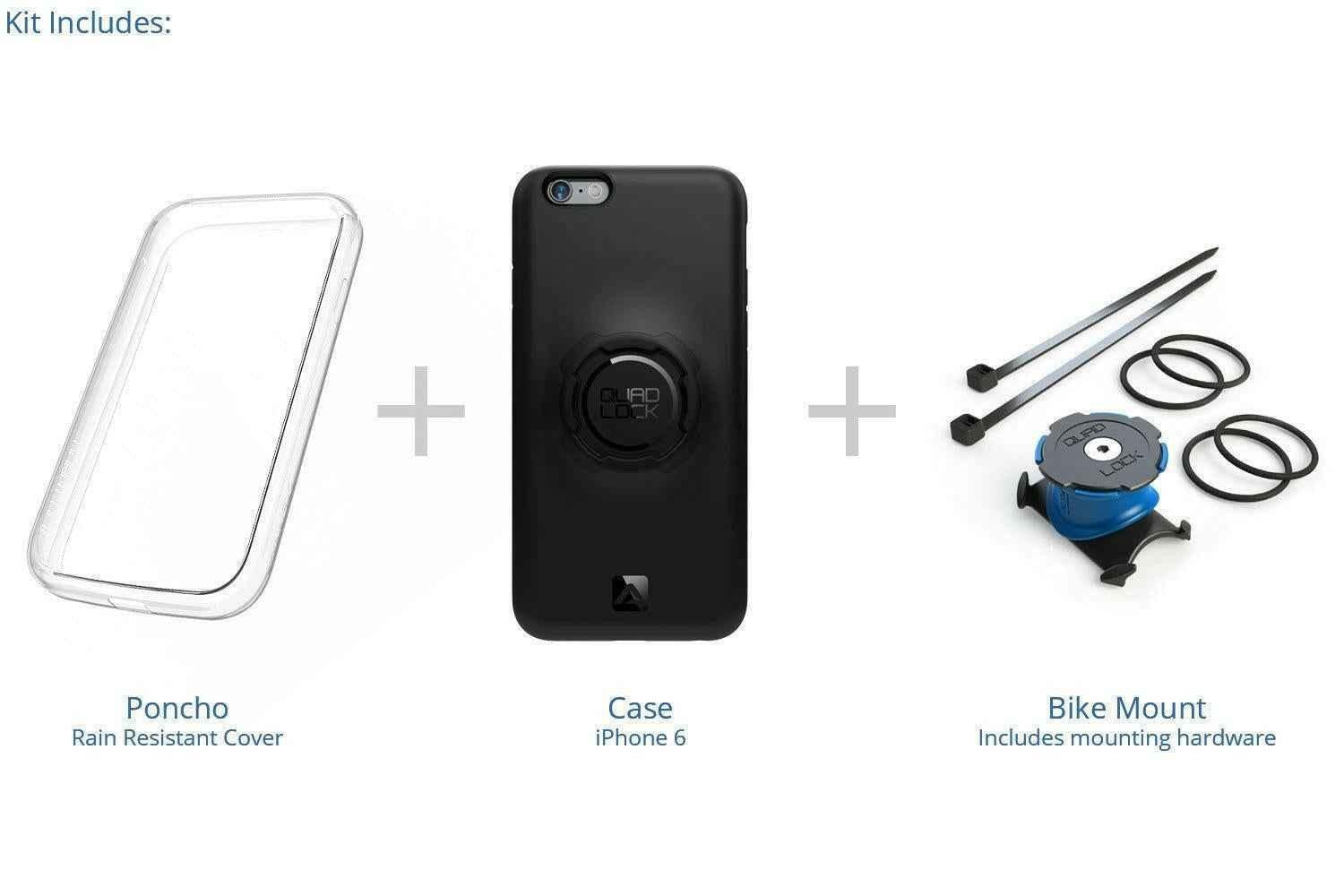 Quad Lock iPhone Mount.