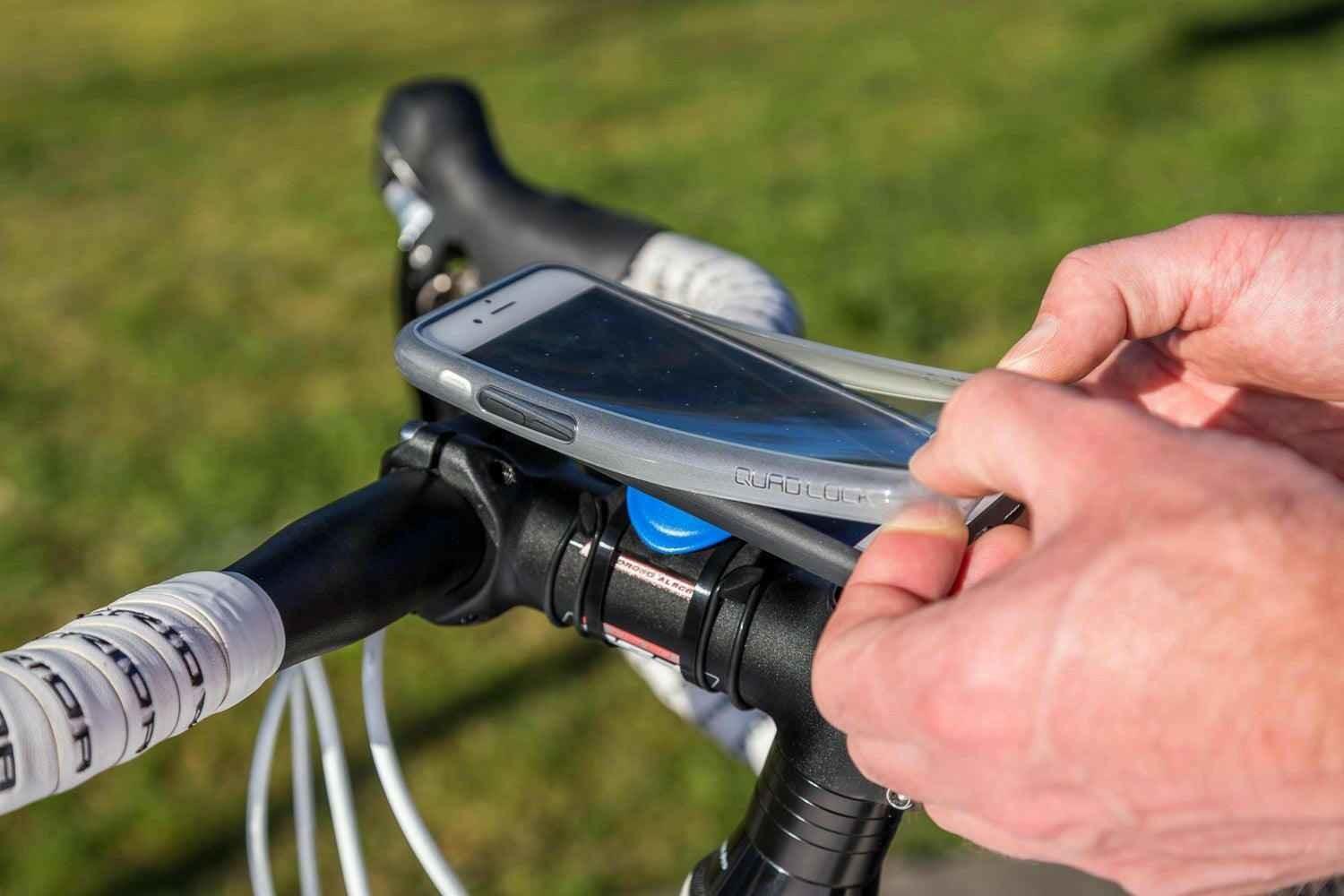 Quad Lock iPhone Mount.