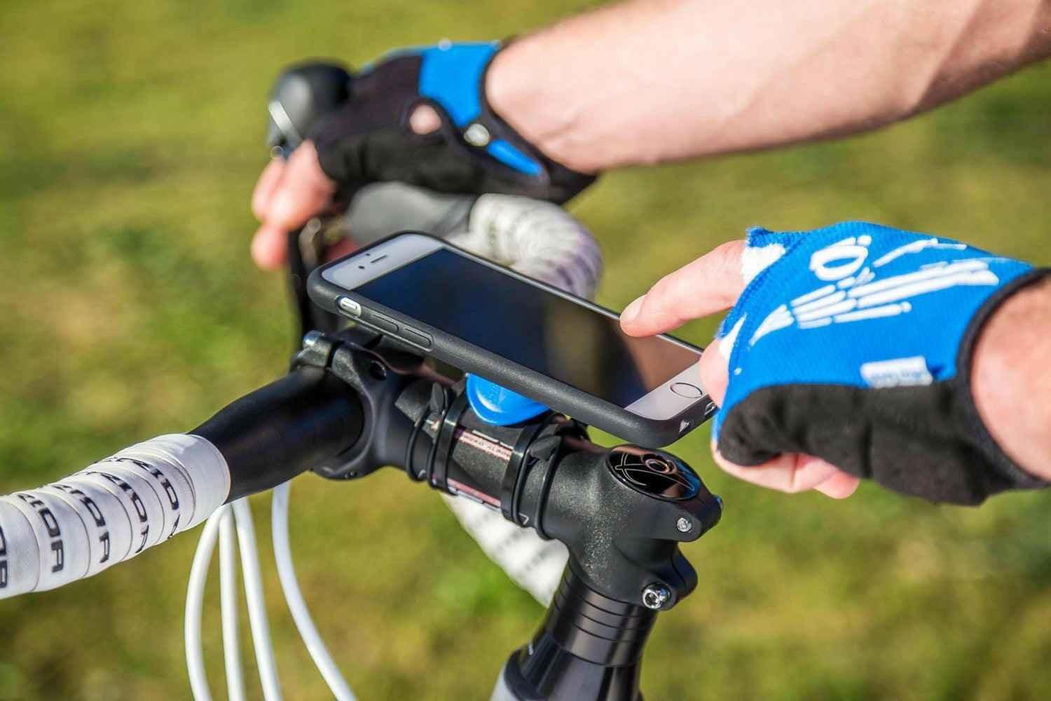 Quad Lock iPhone Mount.