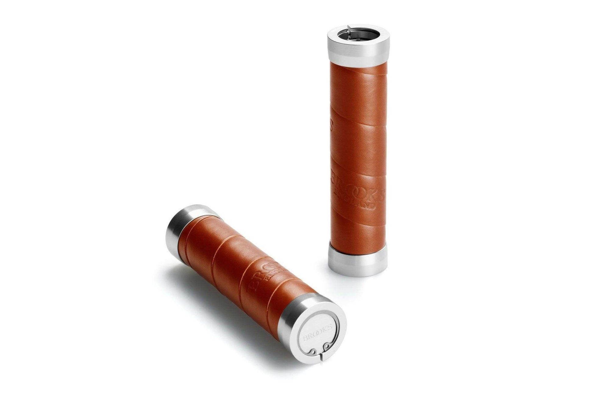 Brooks Slender Leather Grips.