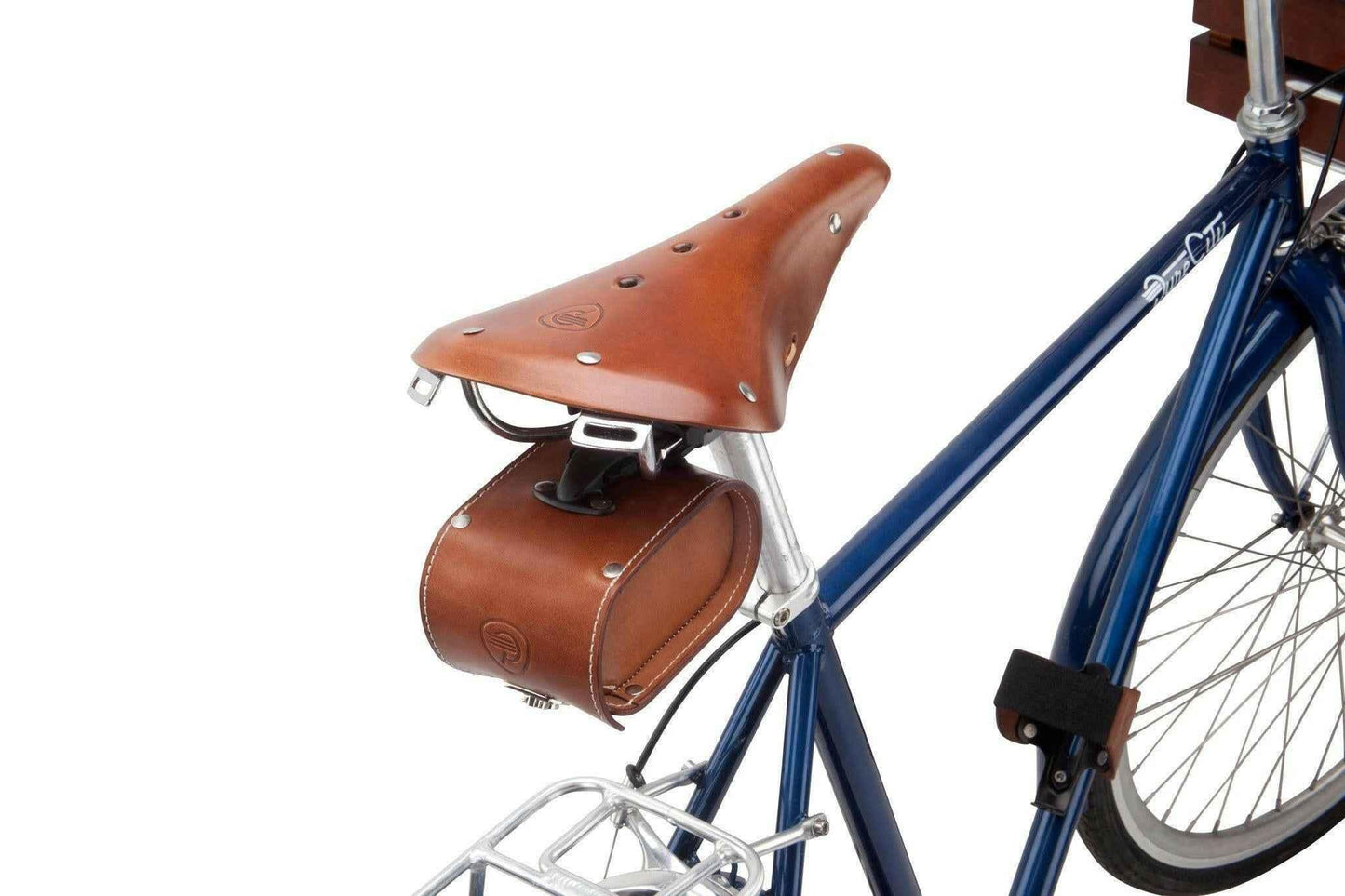 Pure City Vintage Leather Saddle.