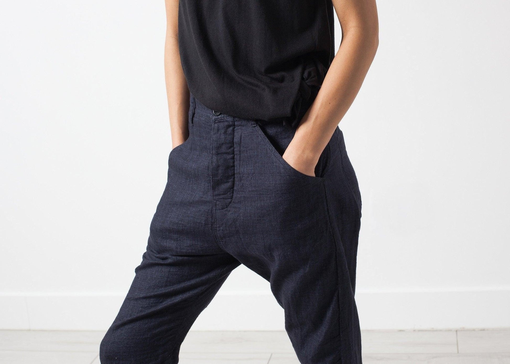 Balan Pant in Linen.