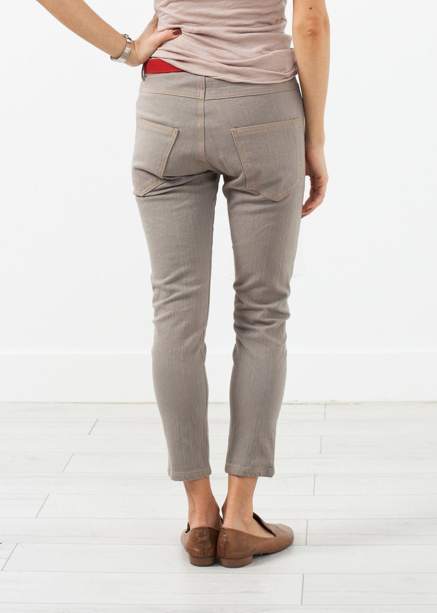 Belted Jeans.